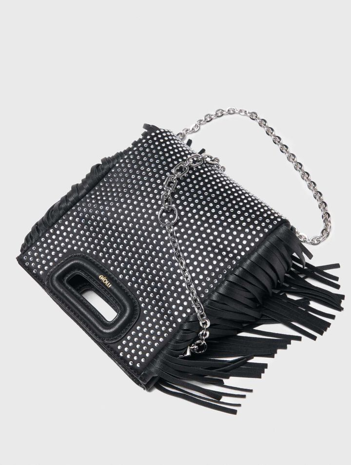 Bolso M mini con strass