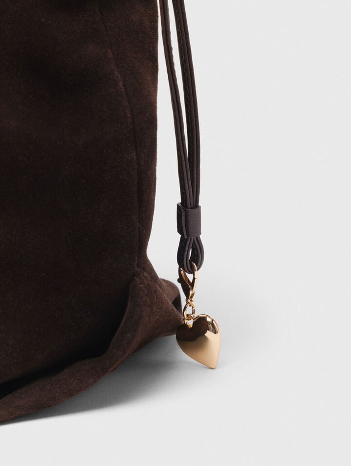 Bolso M tote de piel serraje