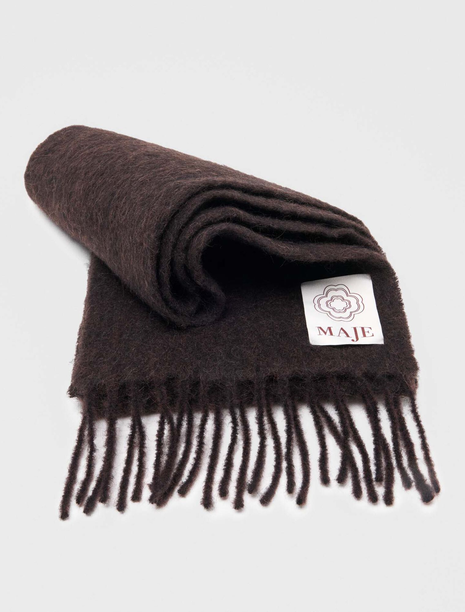 Bufanda de mezcla de alpaca