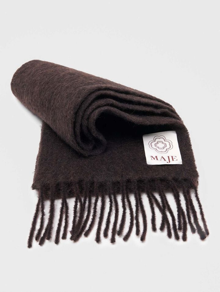 Bufanda de mezcla de alpaca