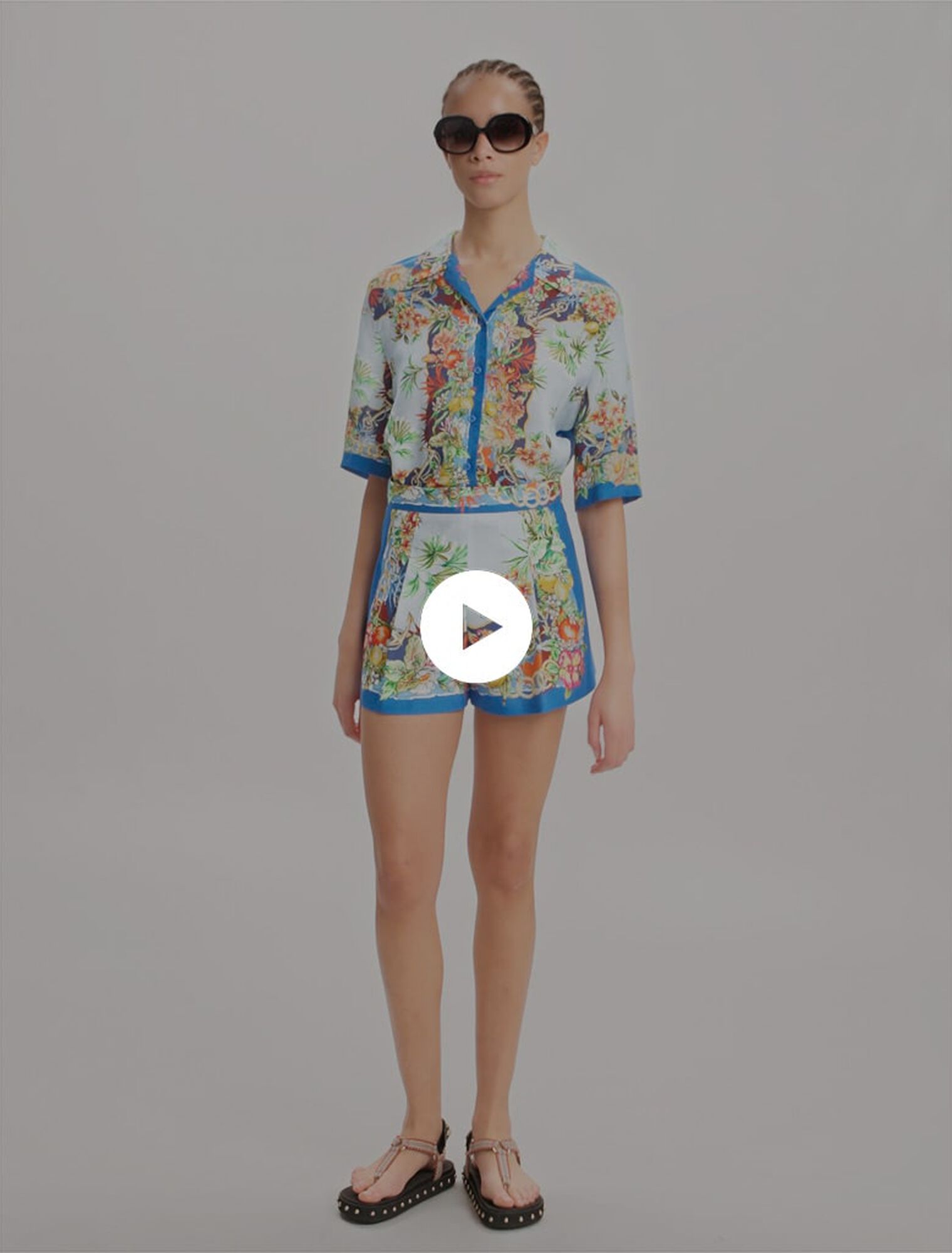 Short estampado