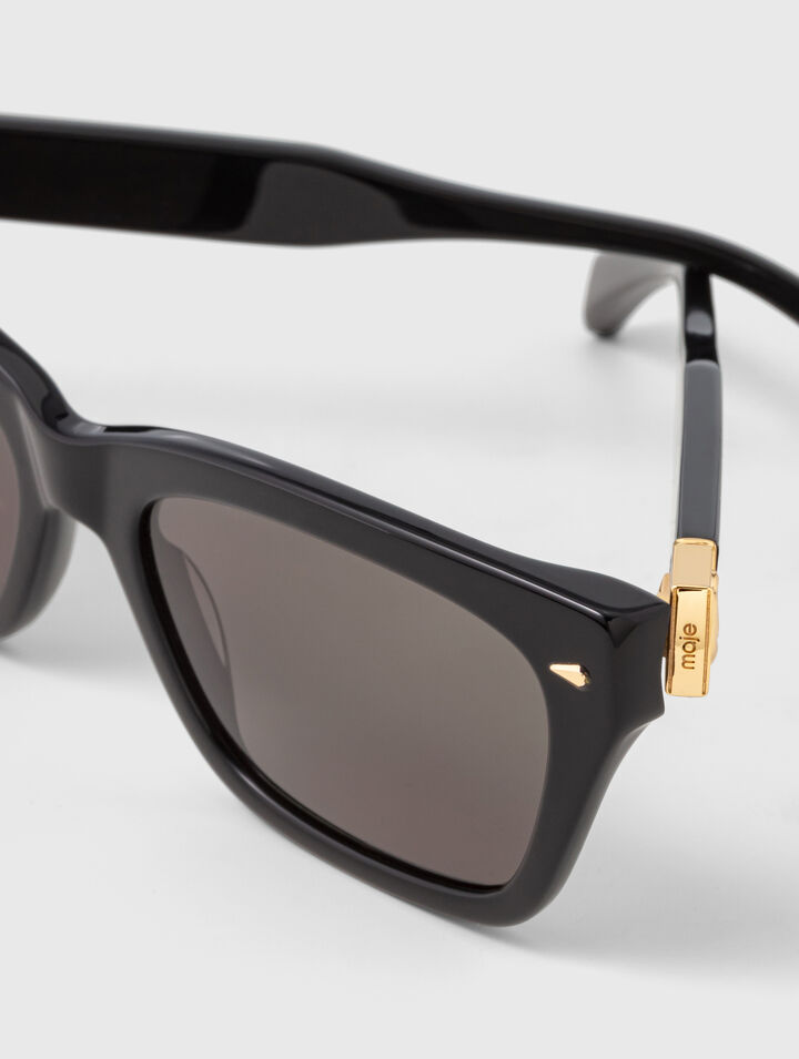 Gafas rectangulares de acetato