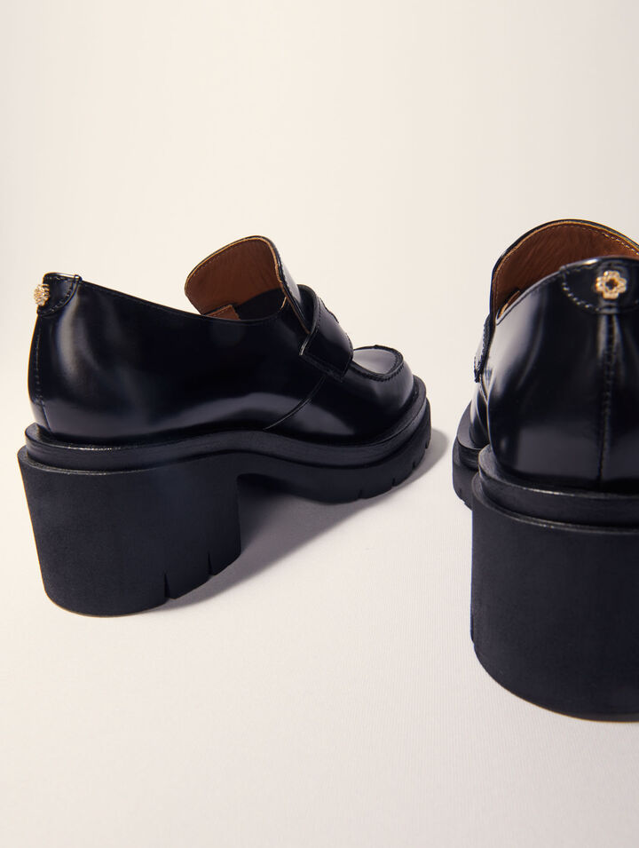 Mocasines de tacón