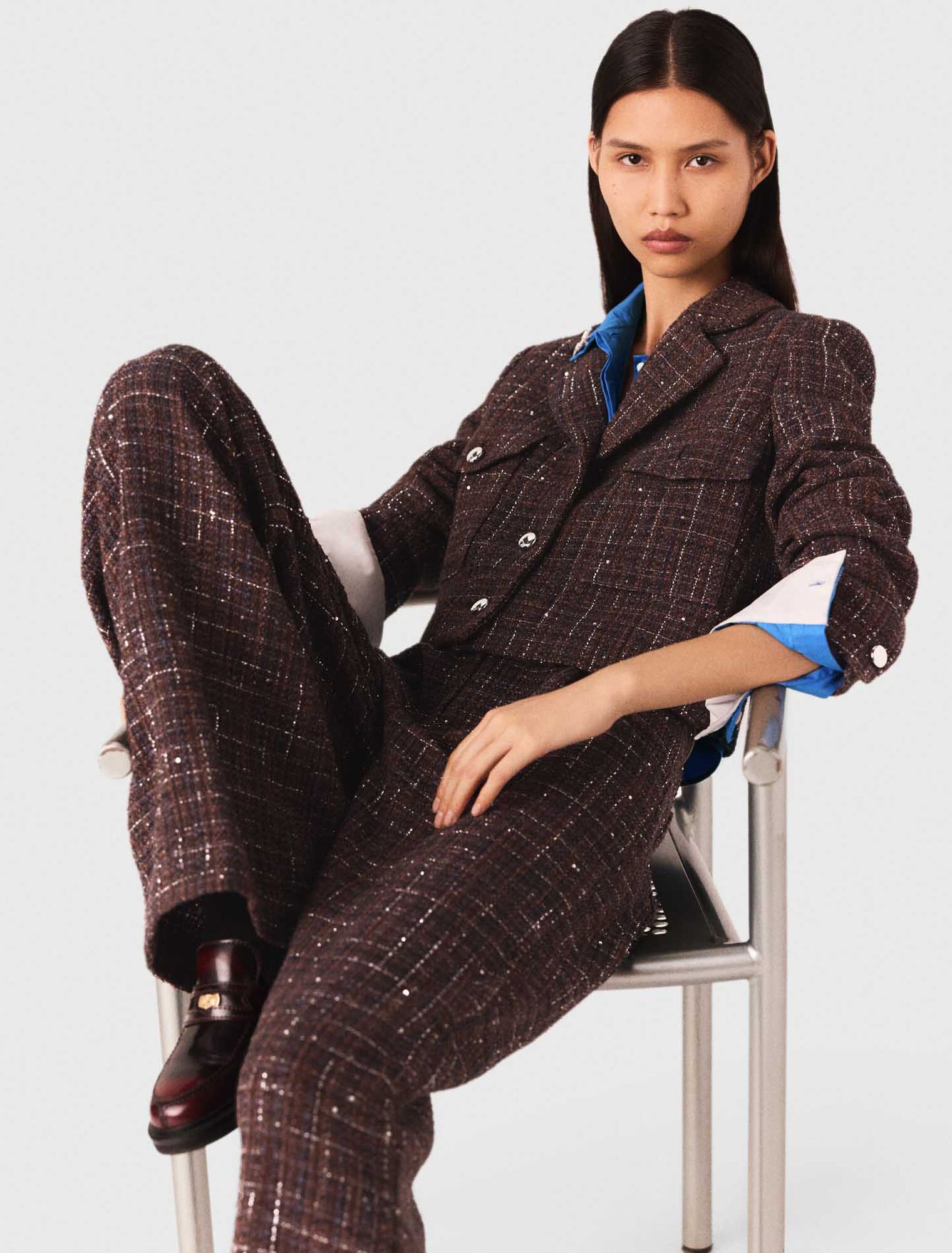 Pantalón de tweed