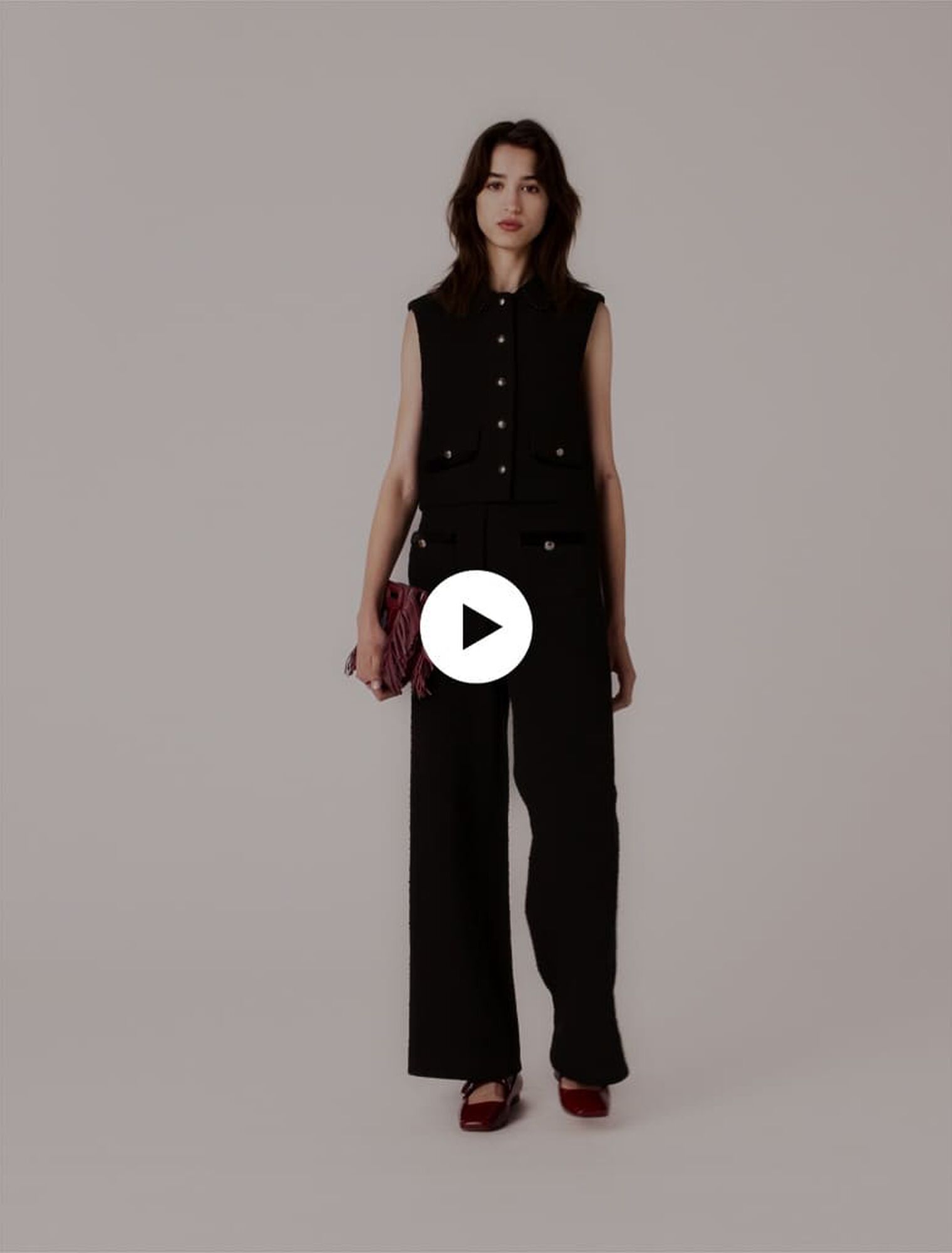Pantalón de tweed