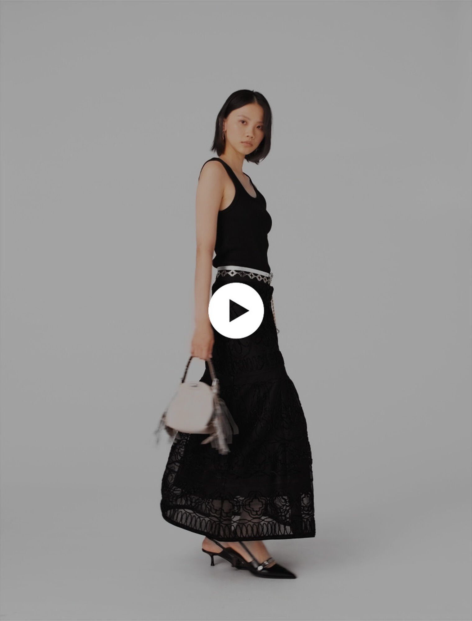 Camiseta de tirantes acanalada