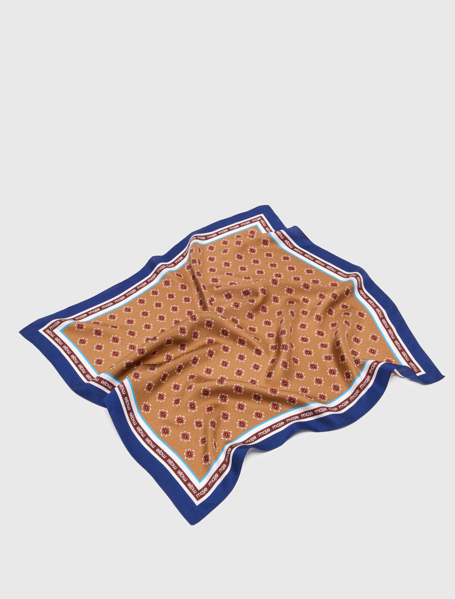 Bandana estampado floral