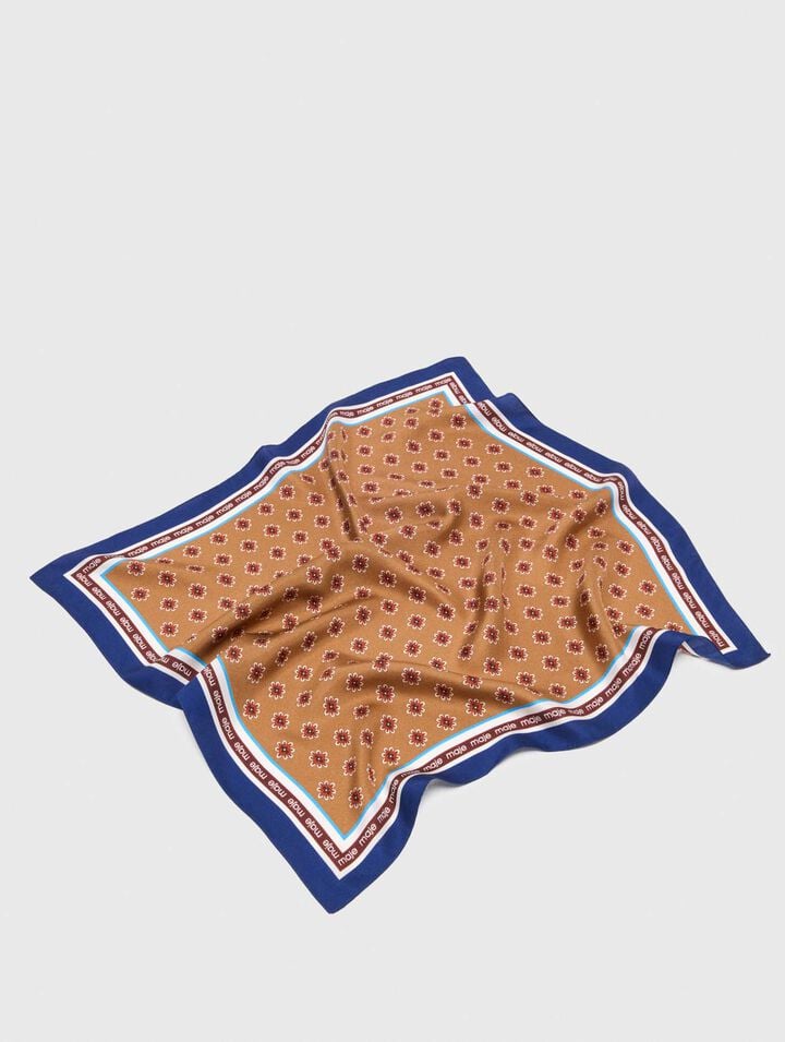 Bandana estampado floral