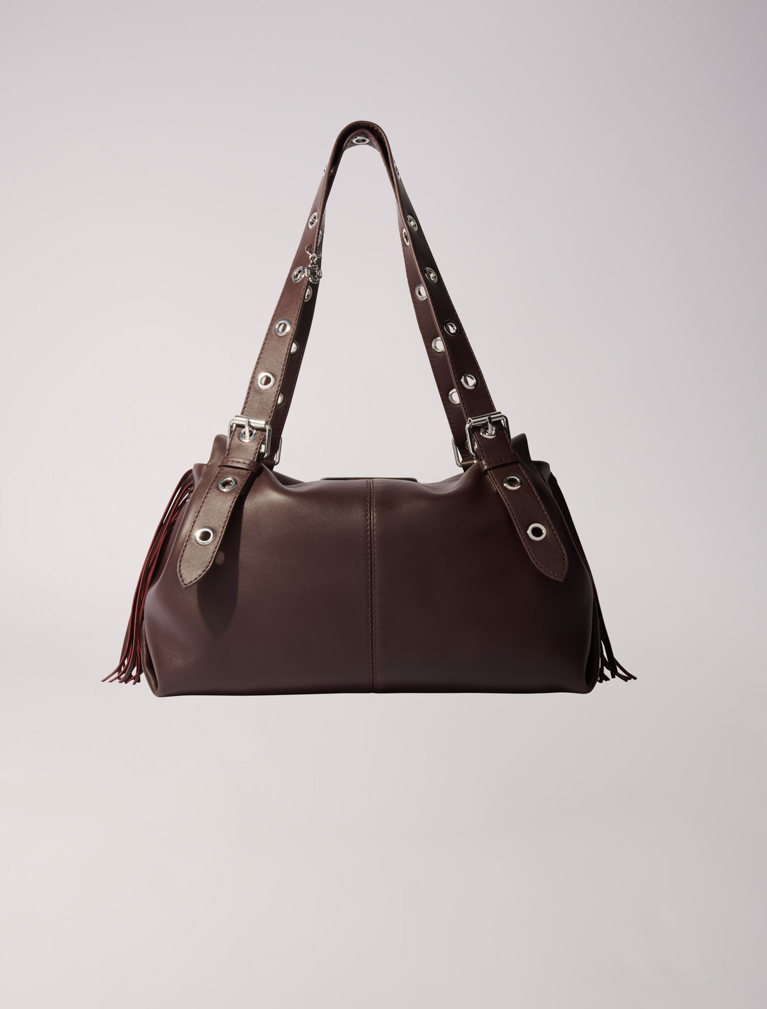 Bolso Miss M XL de cuero liso