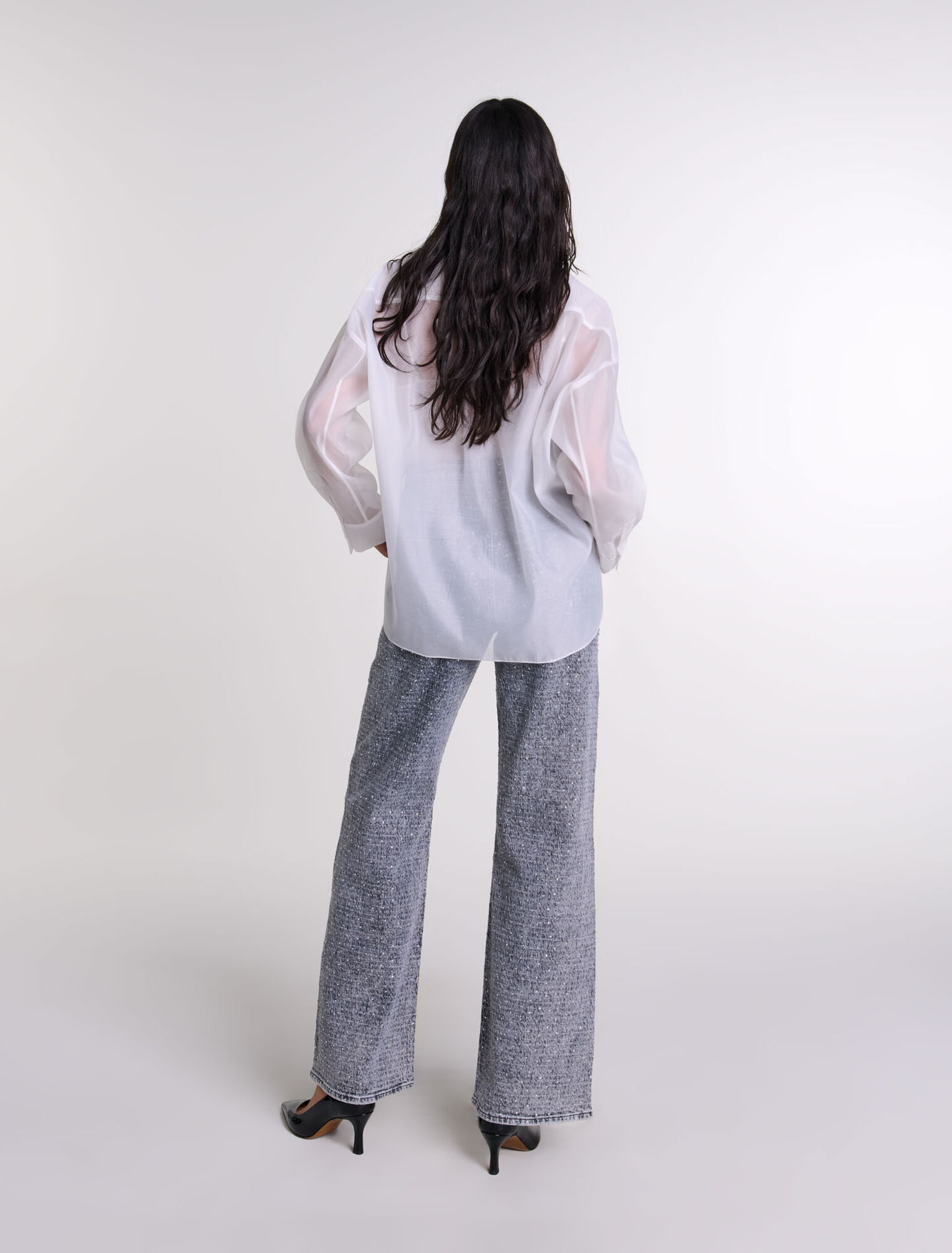 Camisa de organza
