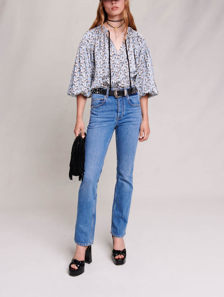 Pantalón vaquero recto