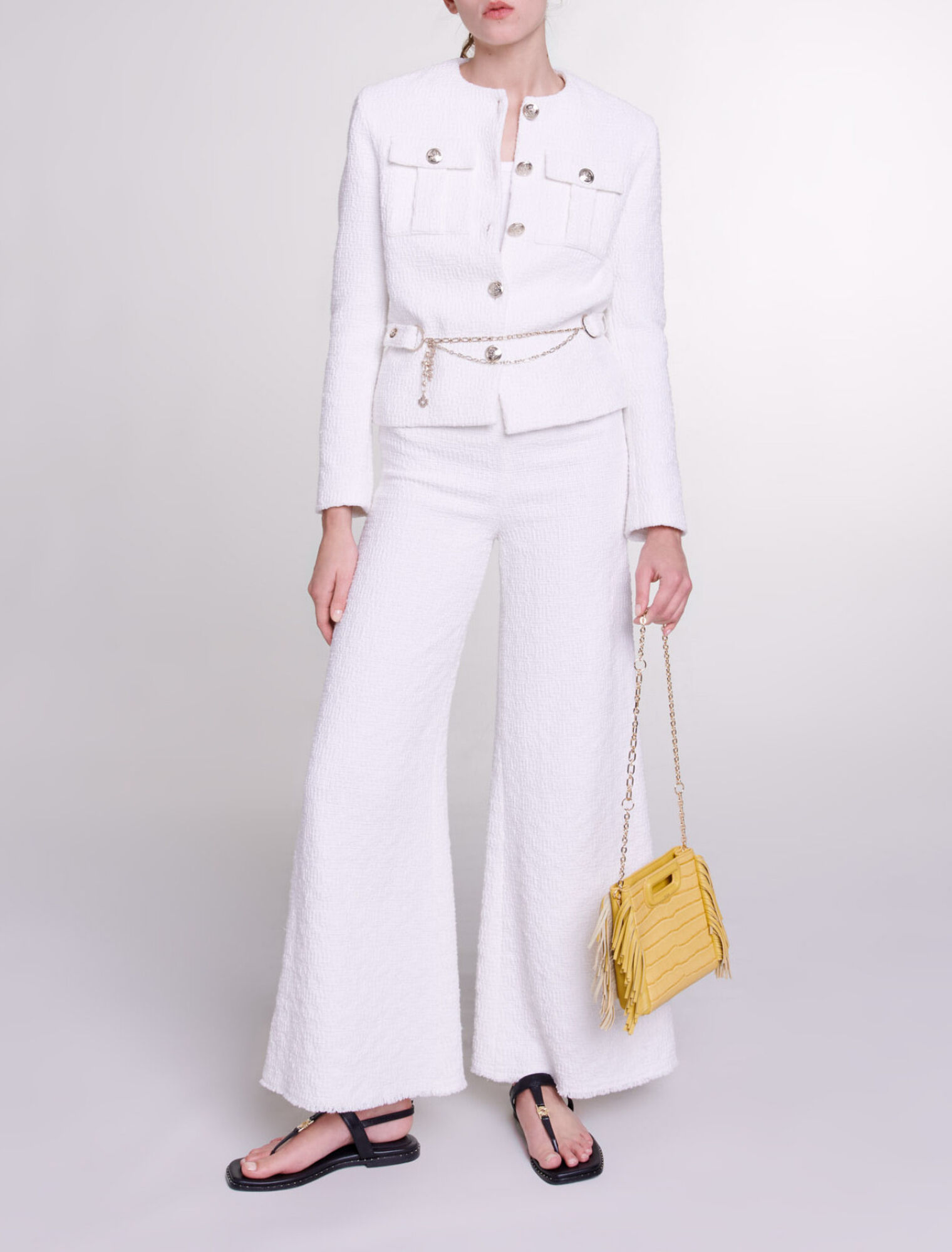Chaqueta de tweed