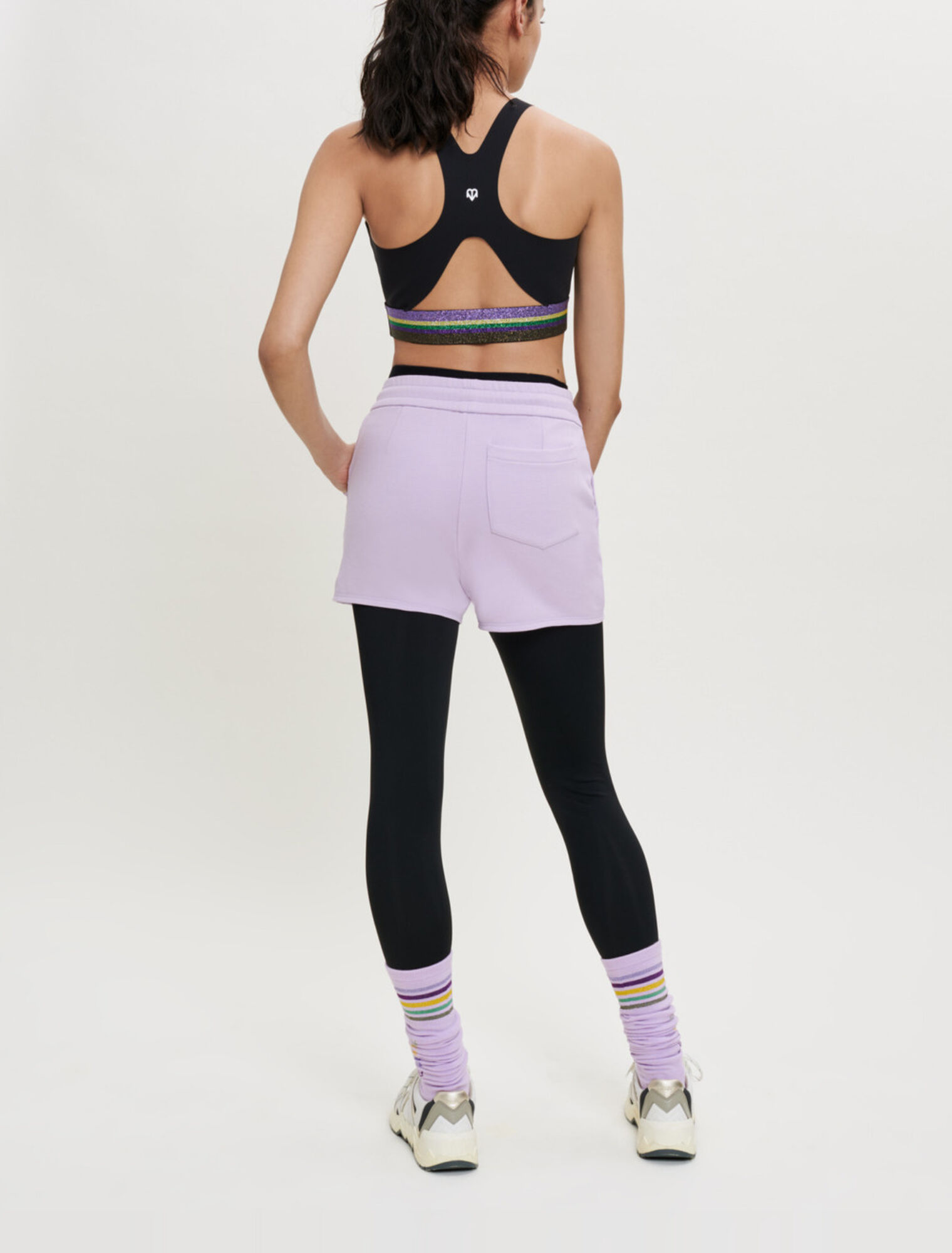 Pantalones cortos de felpa