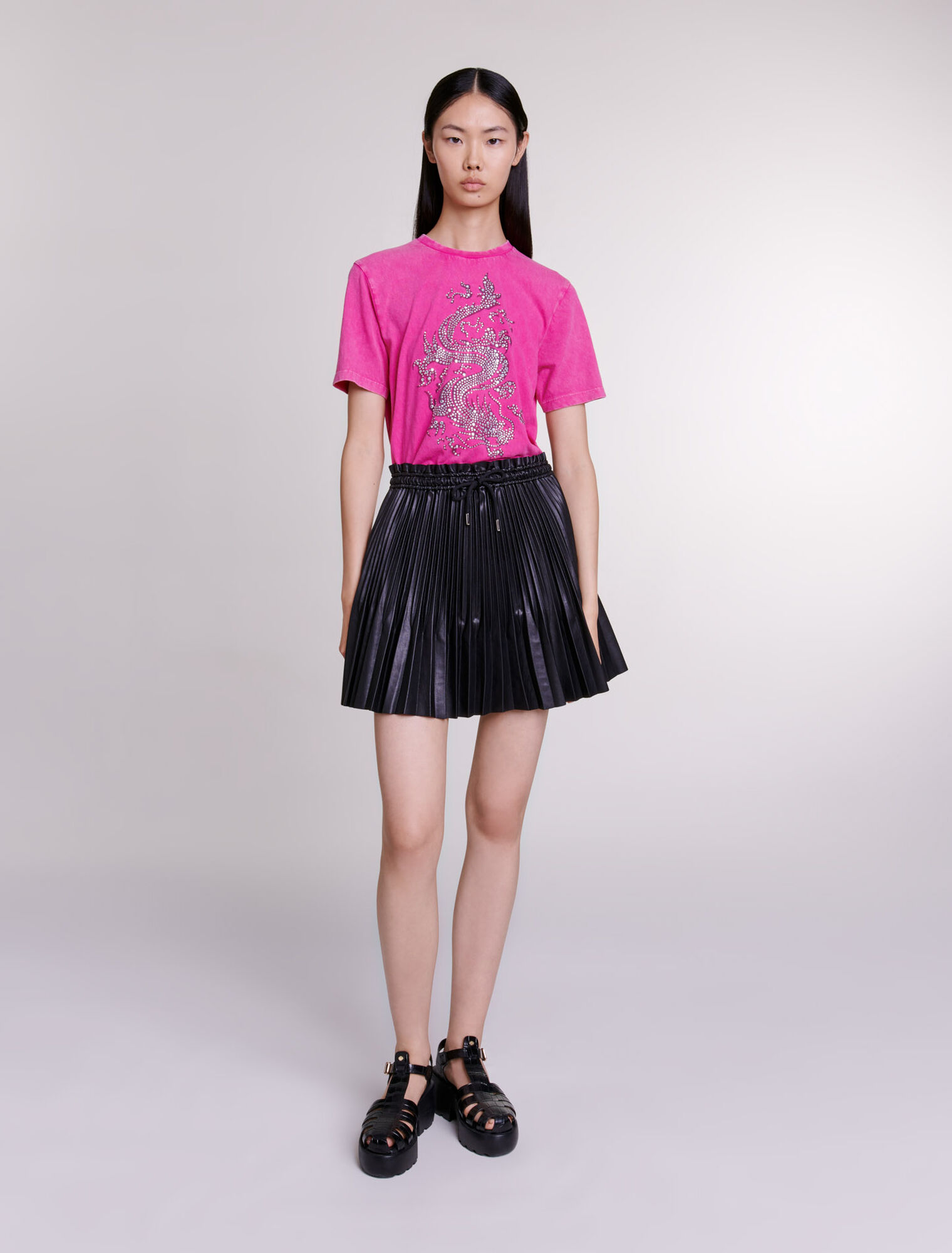 Camiseta con strass