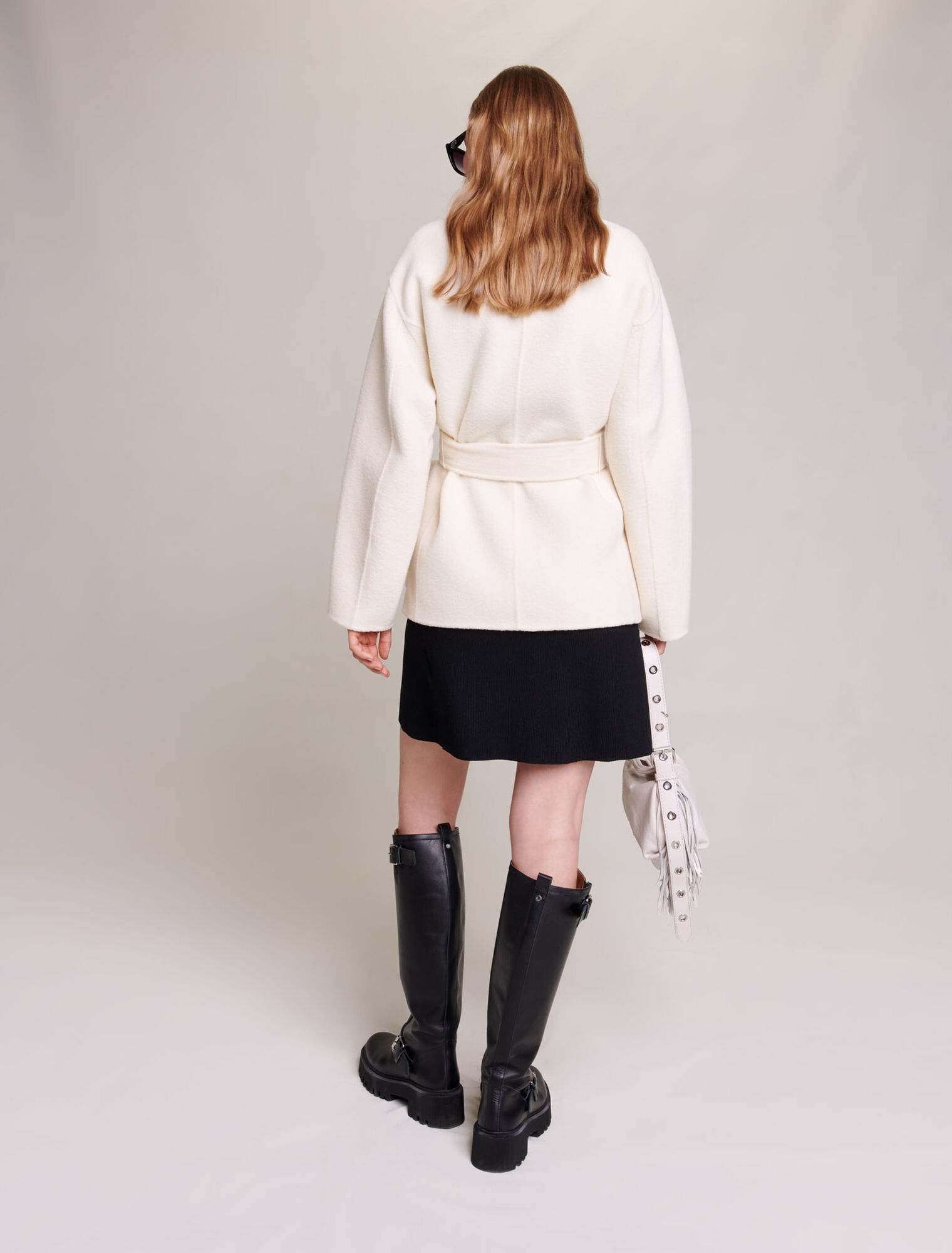 Chaqueta de lana estructurada