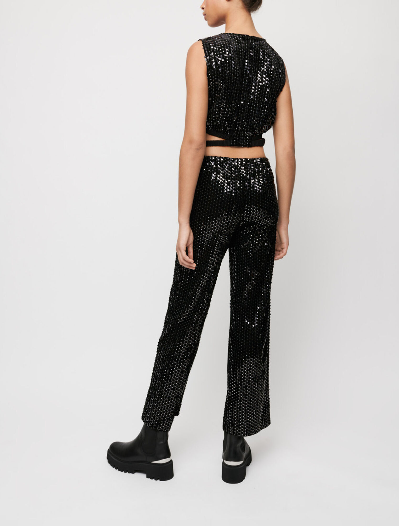 Pantalones de pierna ancha