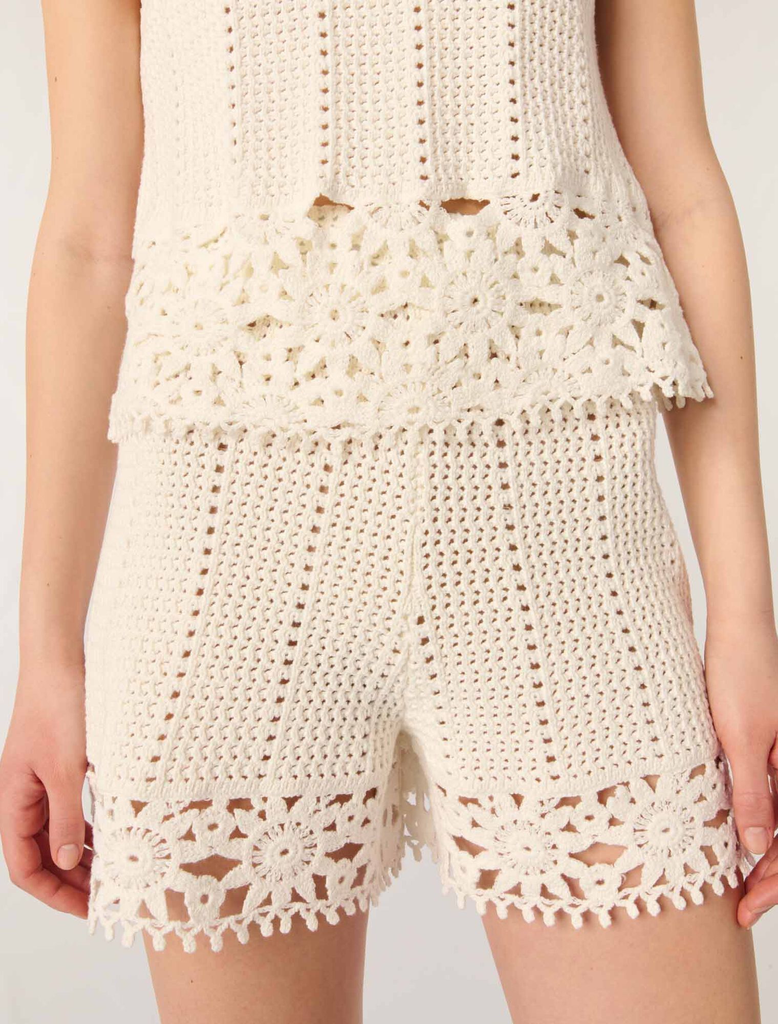 Short de ganchillo