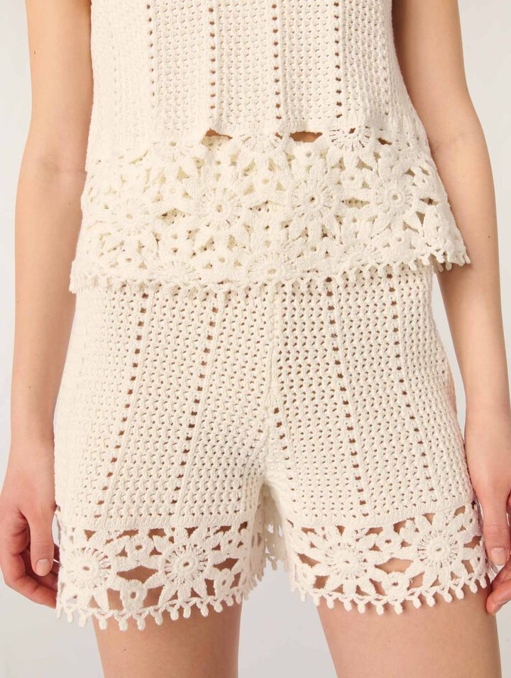 Short de ganchillo