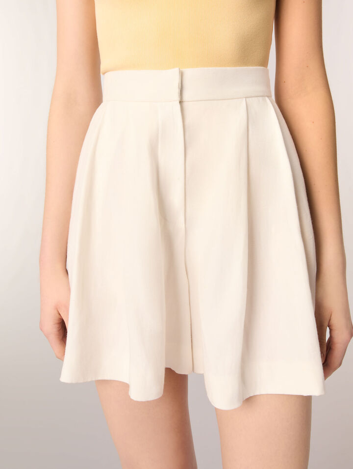 Pantalón corto fluido