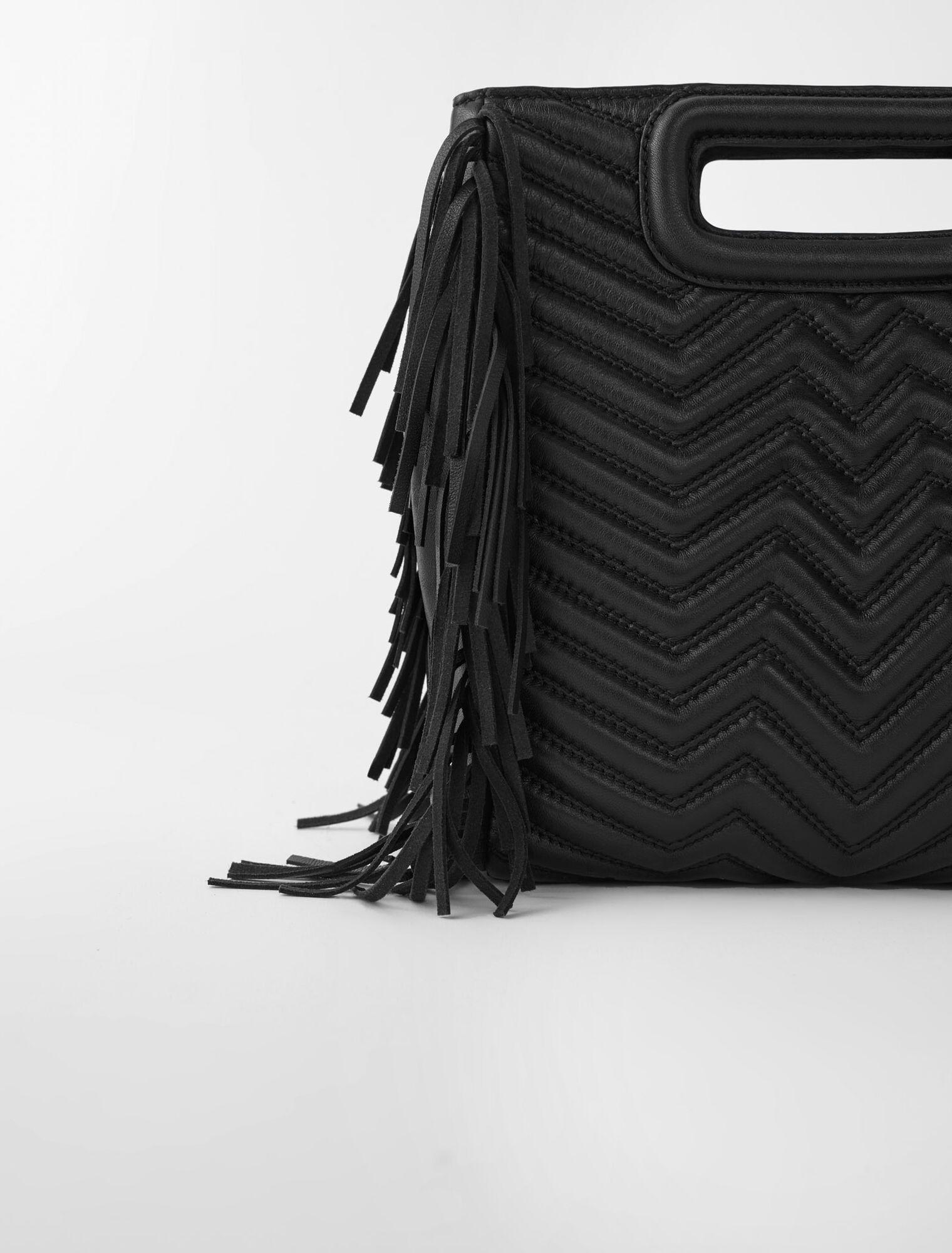 Bolso M Mini de cuero acolchado