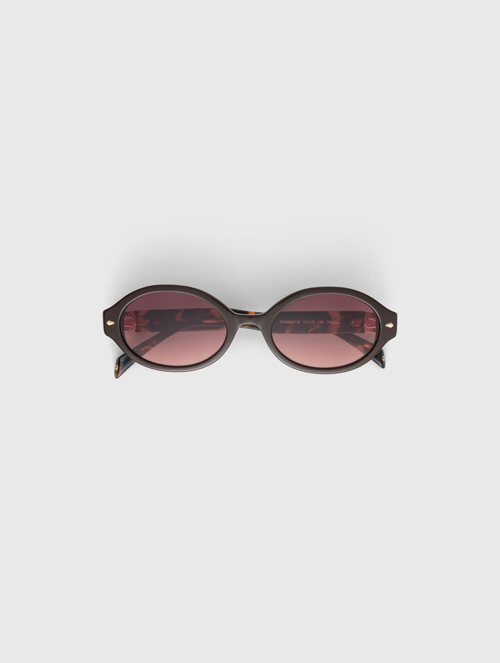 Gafas ovaladas de acetato