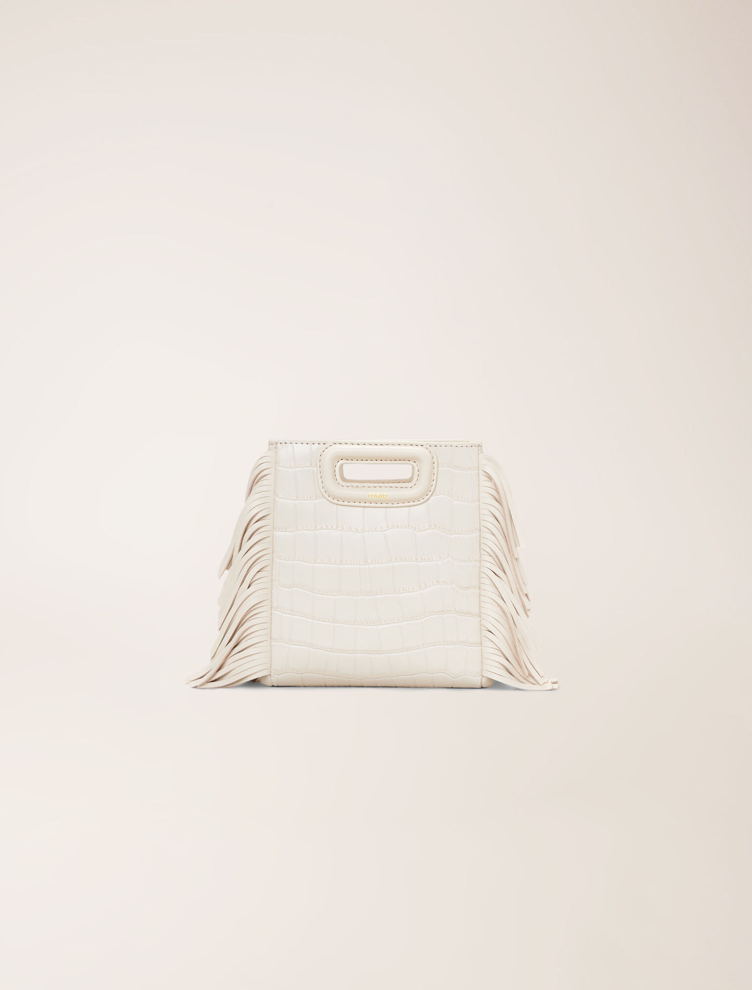 Bolso M Mini de piel de cocodrilo