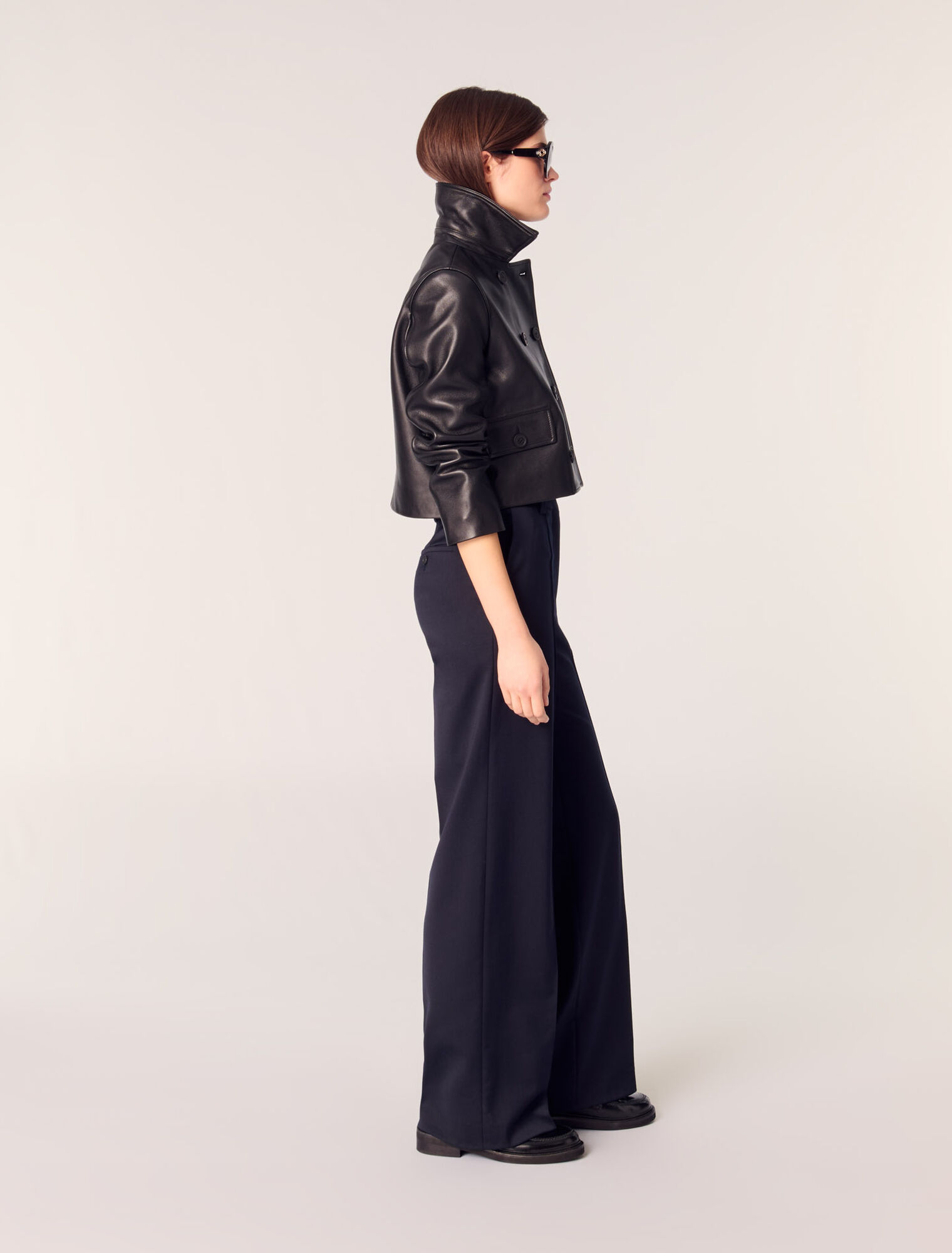 Pantalón sastre con pliegue