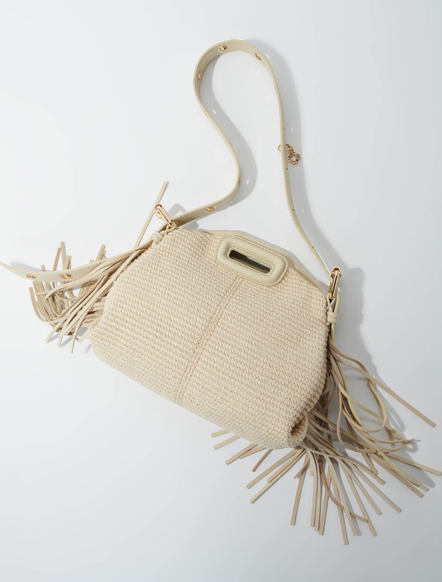 Bolso Miss M Mini efecto rafia