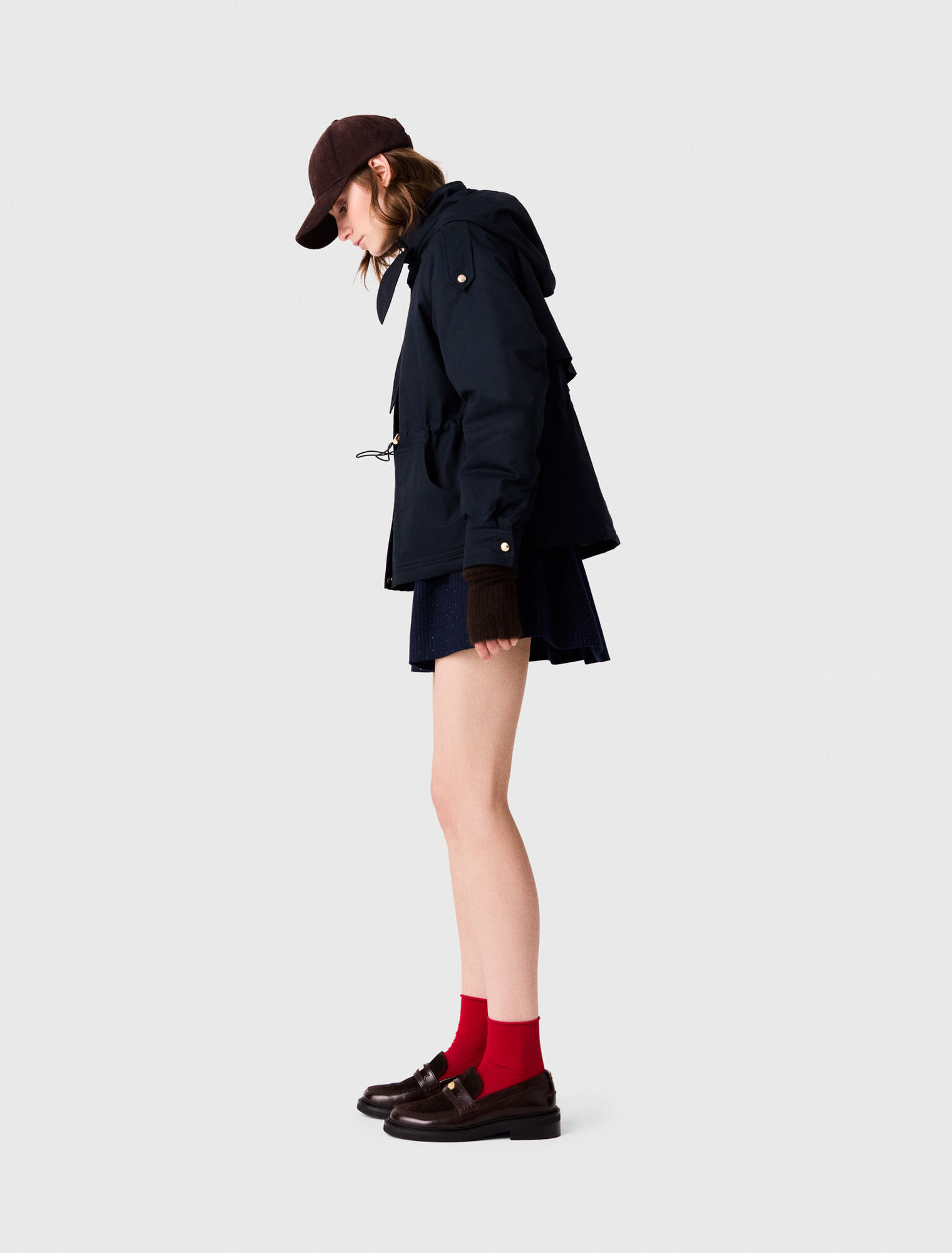 Parka midi acolchada