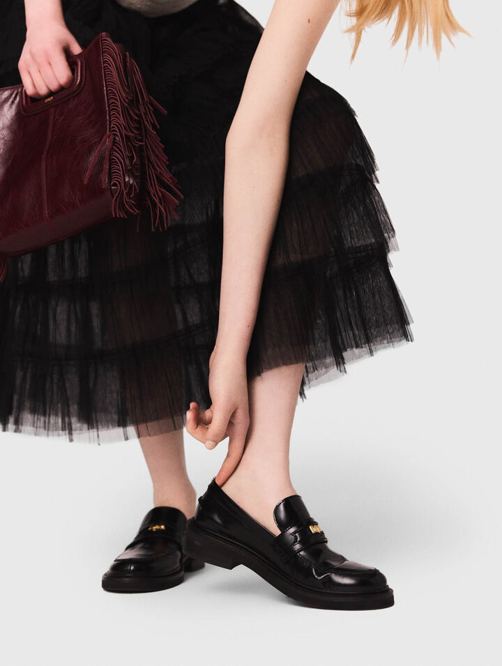 Mocasines de piel