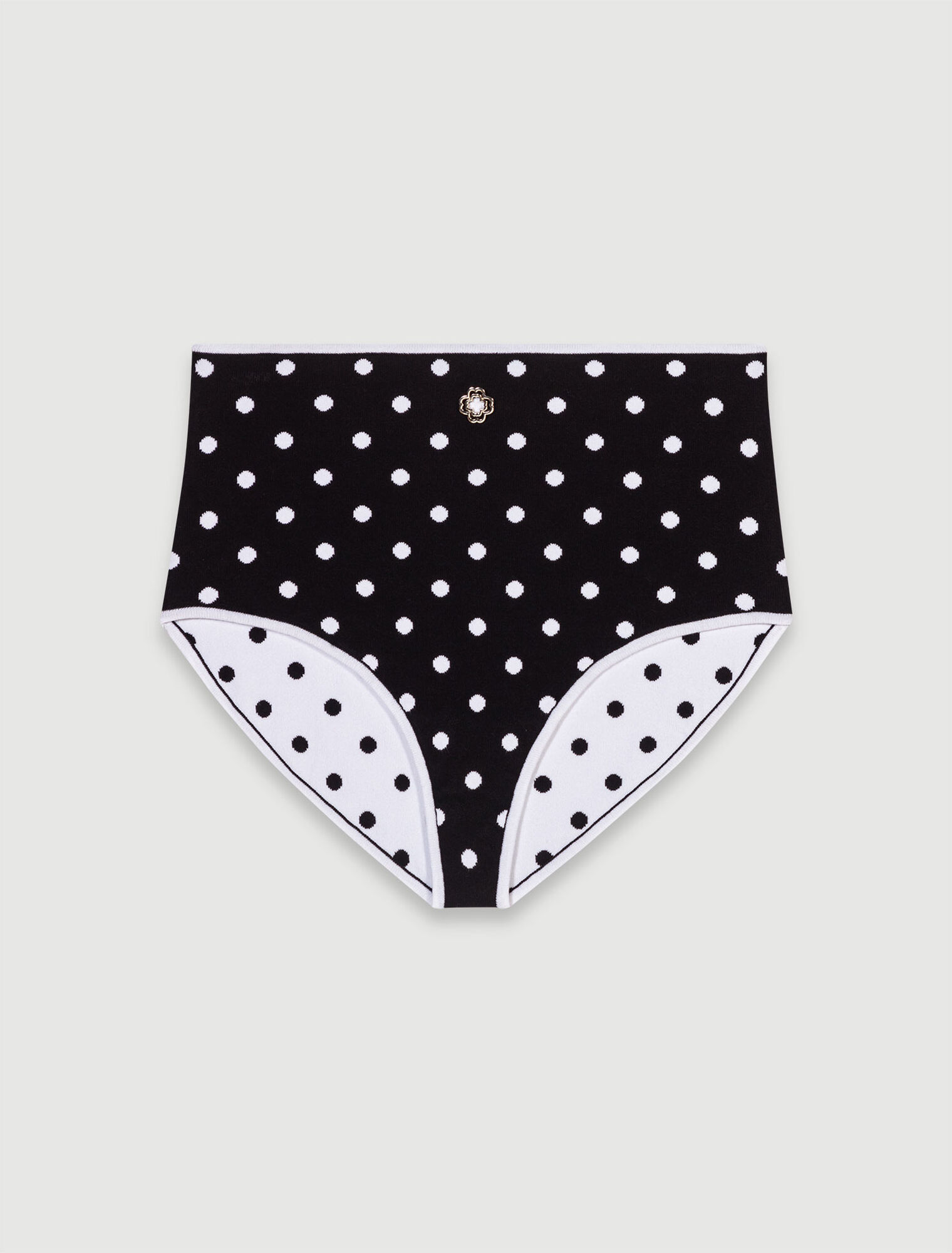 Culote de punto jacquard 