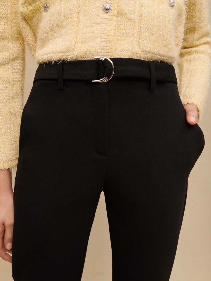 Pantalón traje recto