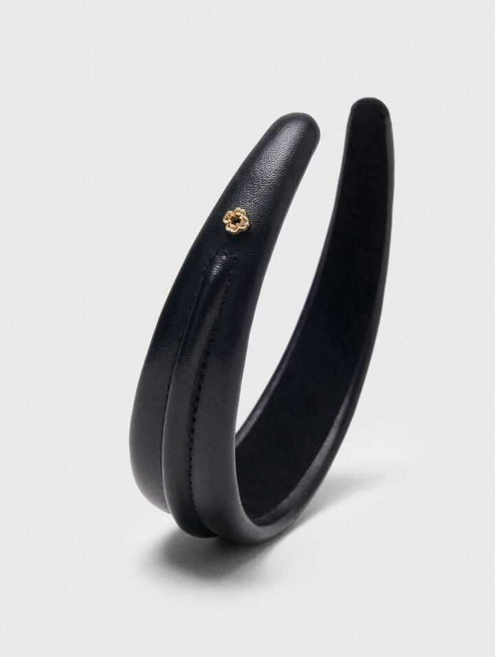 Diadema de cuero