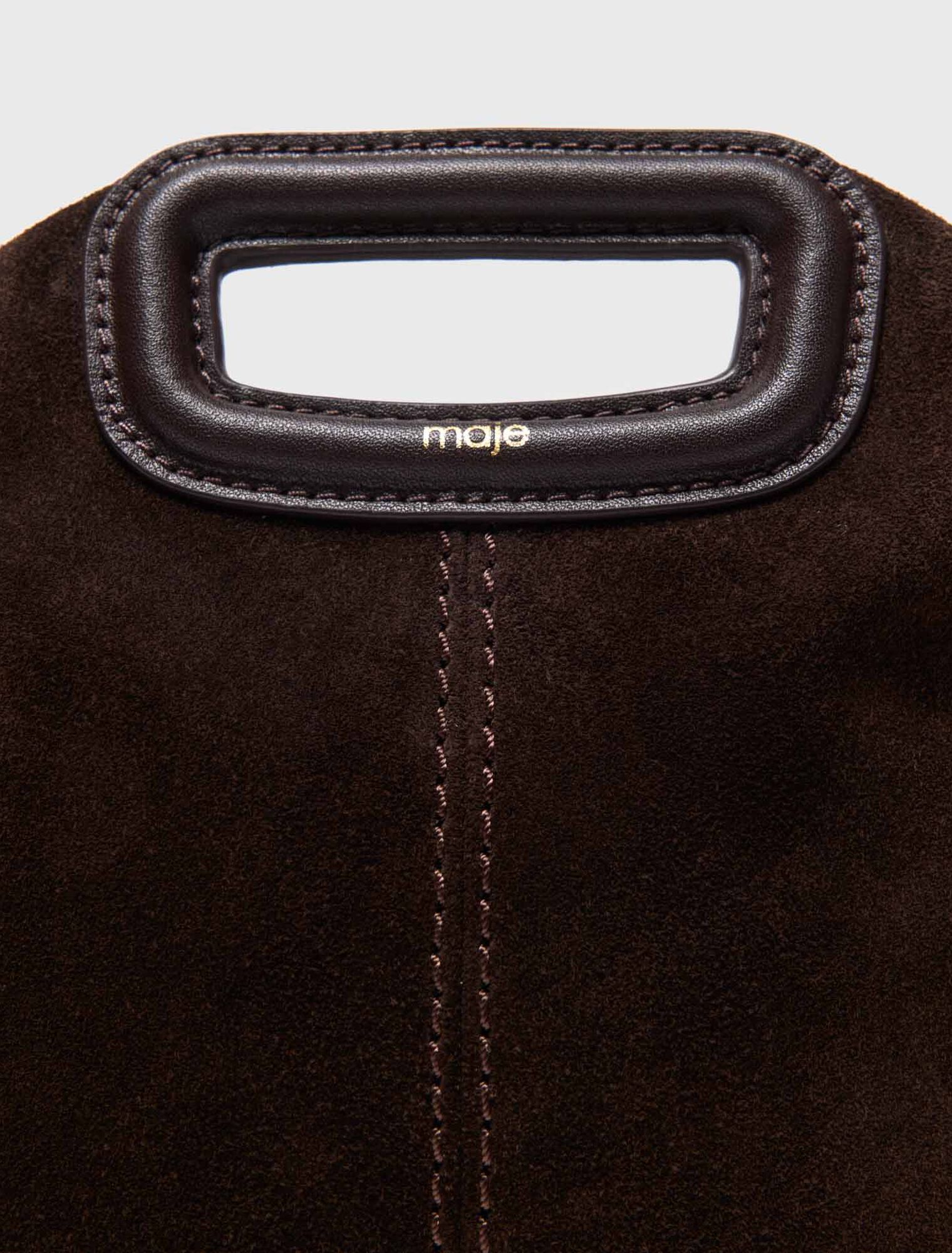 Bolso Miss M de gamuza