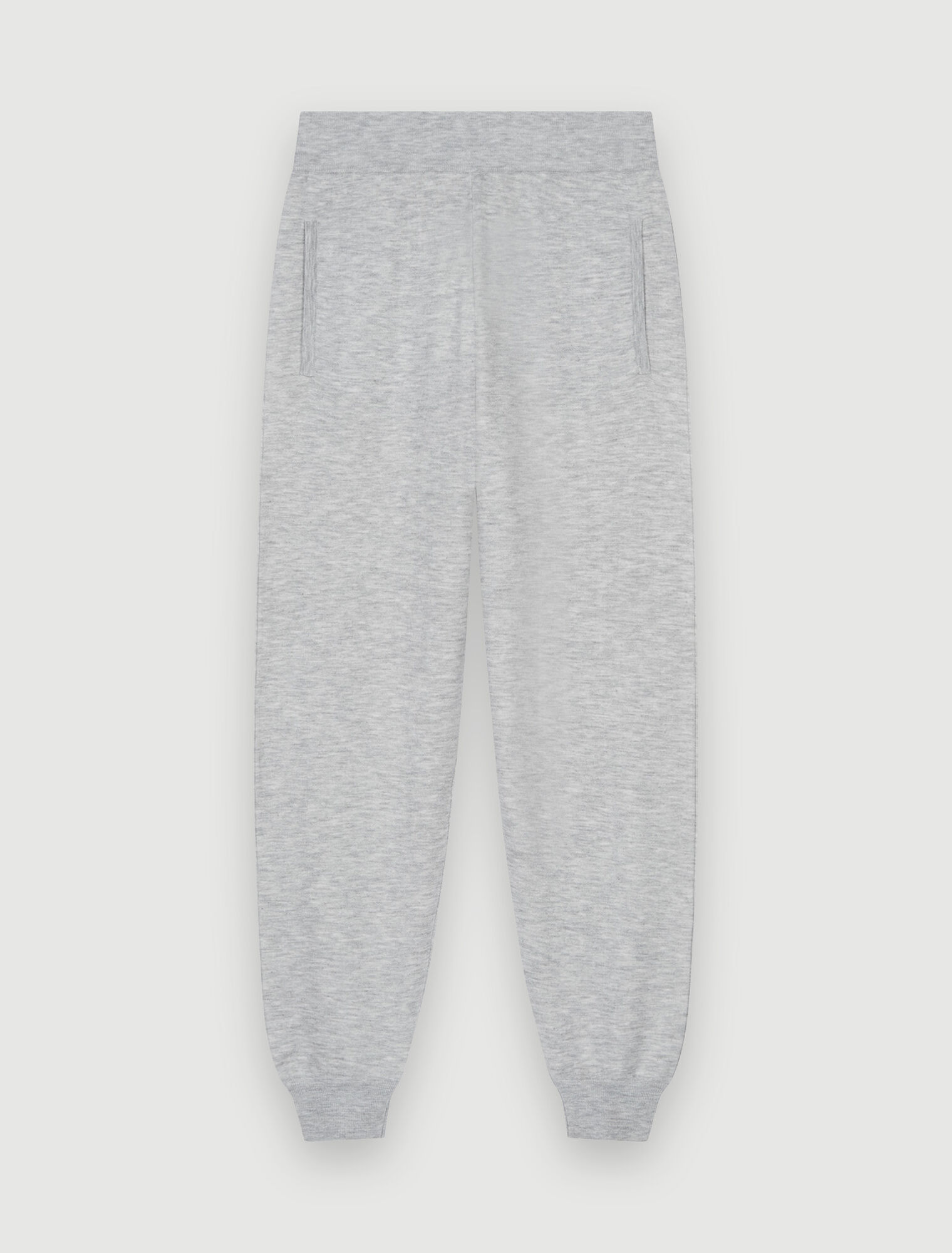 Pantalón jogging de punto jaspeado