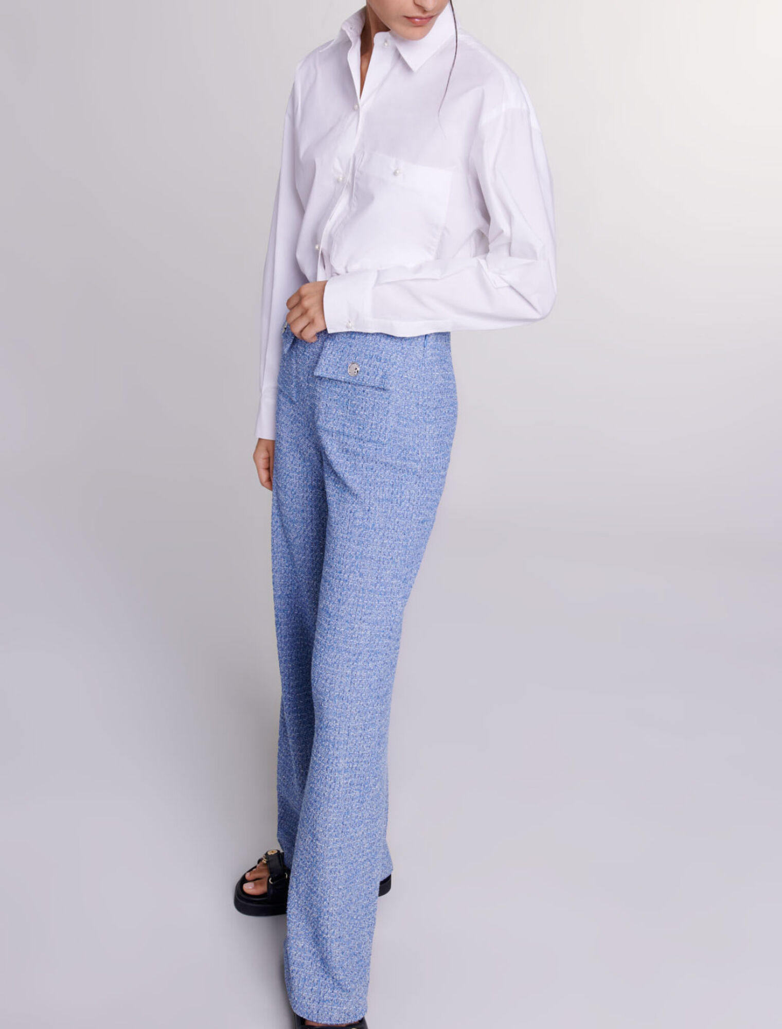 Pantalón de tweed