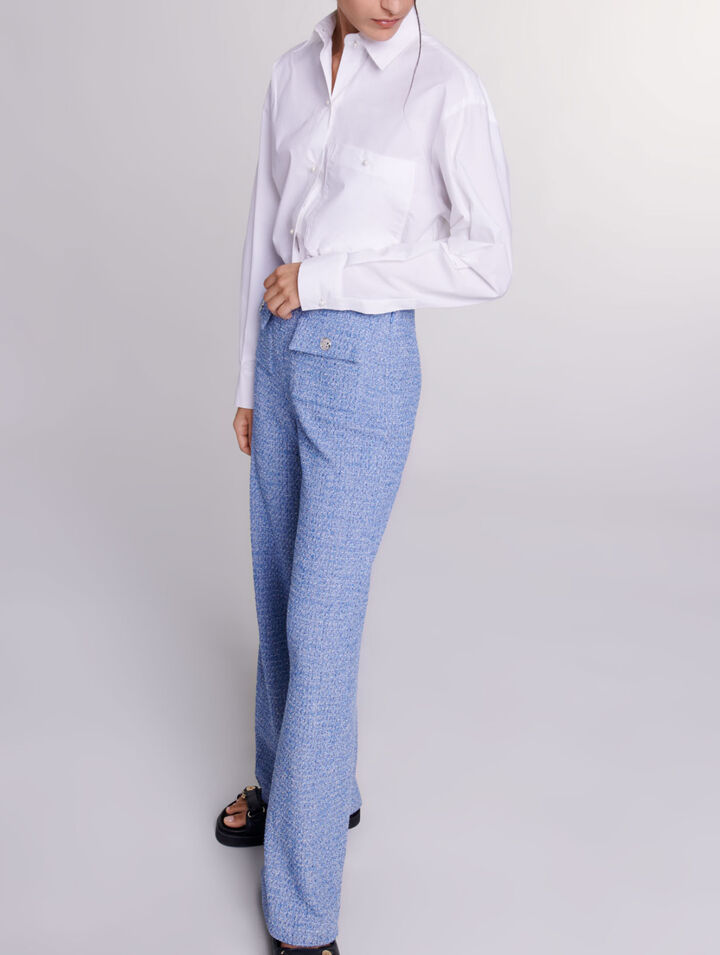 Pantalón de tweed