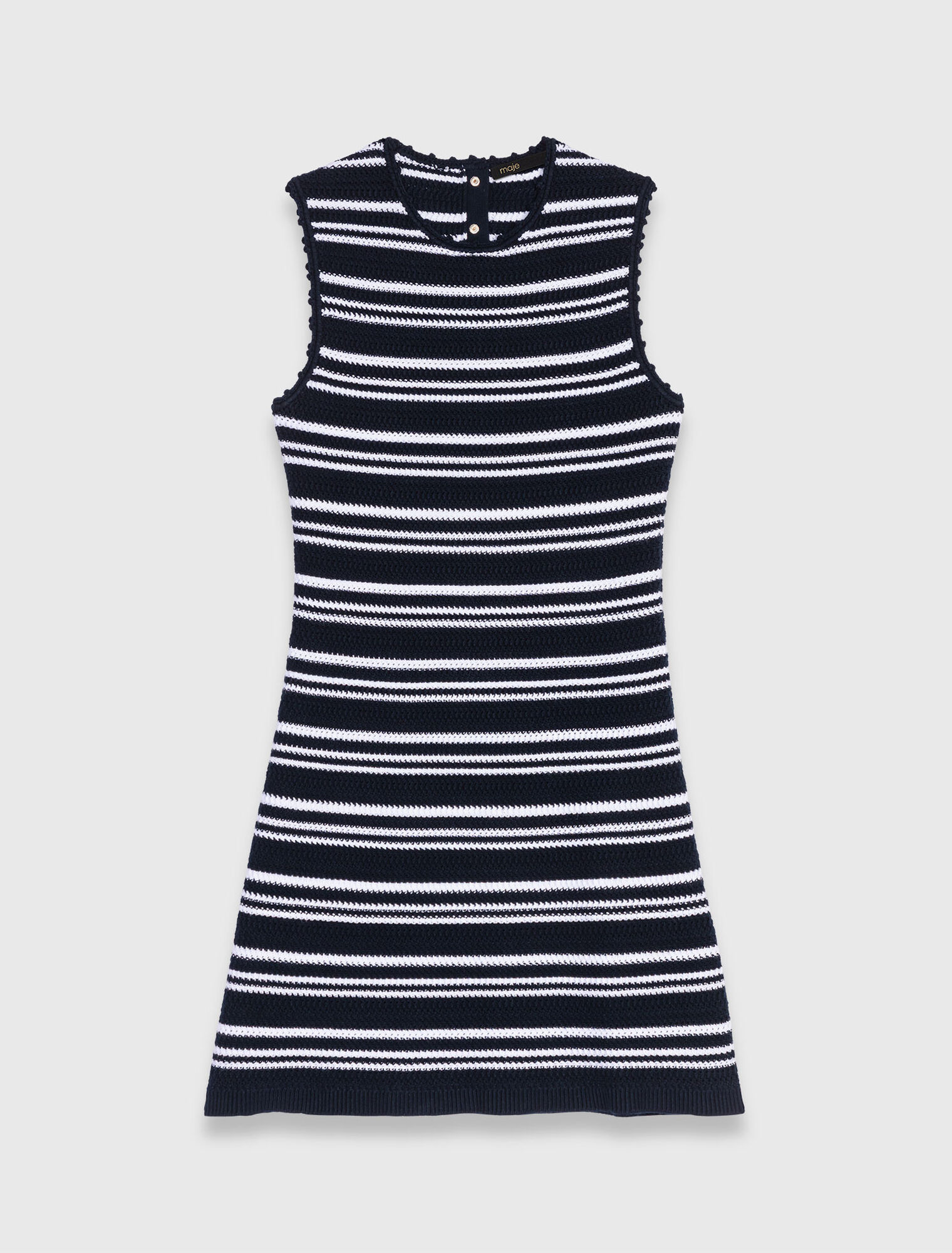 Vestido corto de ganchillo