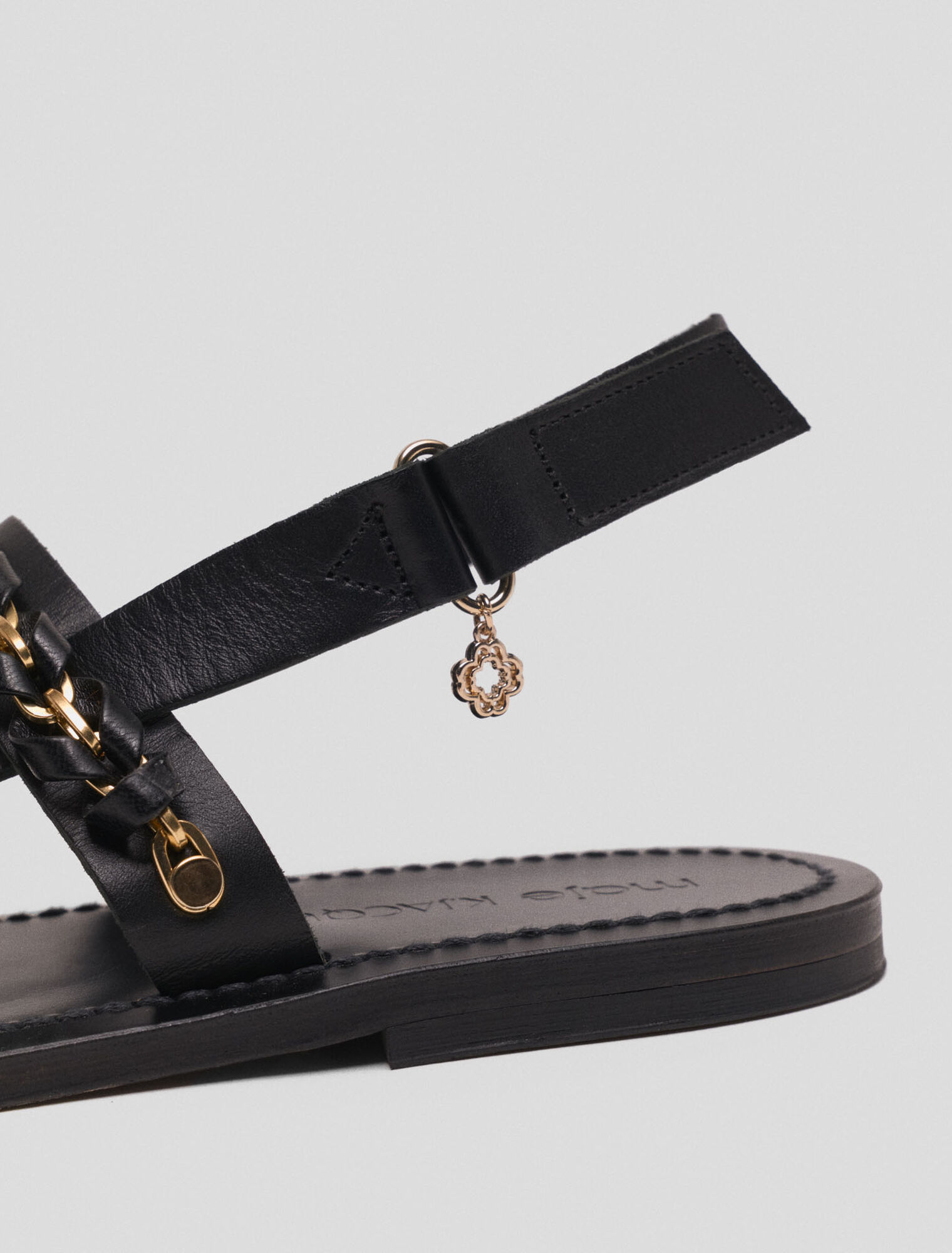 Sandalias planas de piel K.Jacques