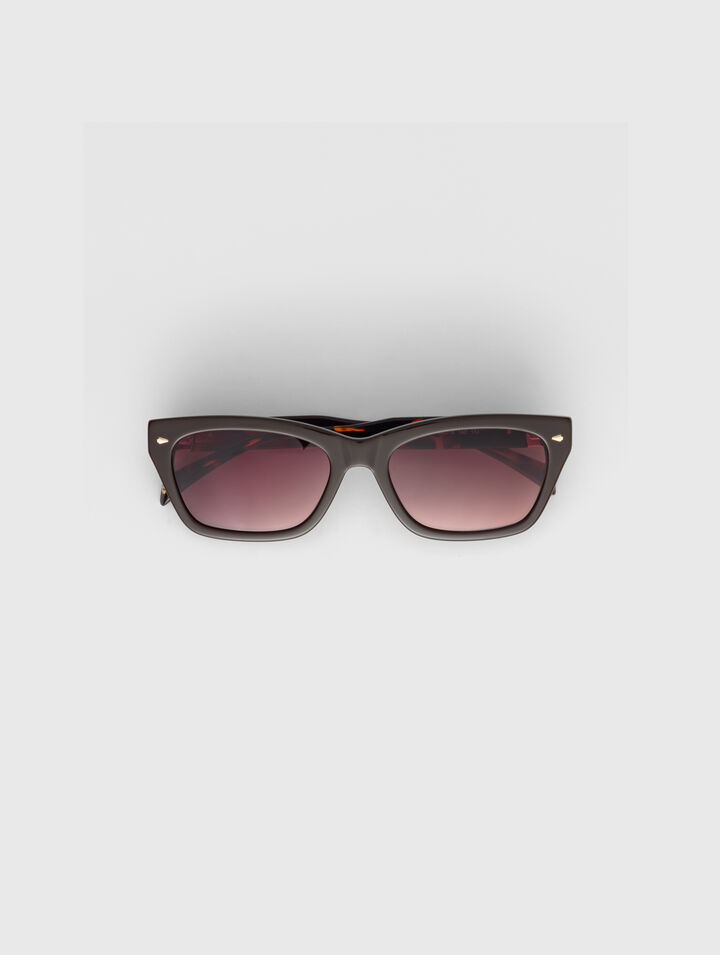 Gafas rectangulares de acetato