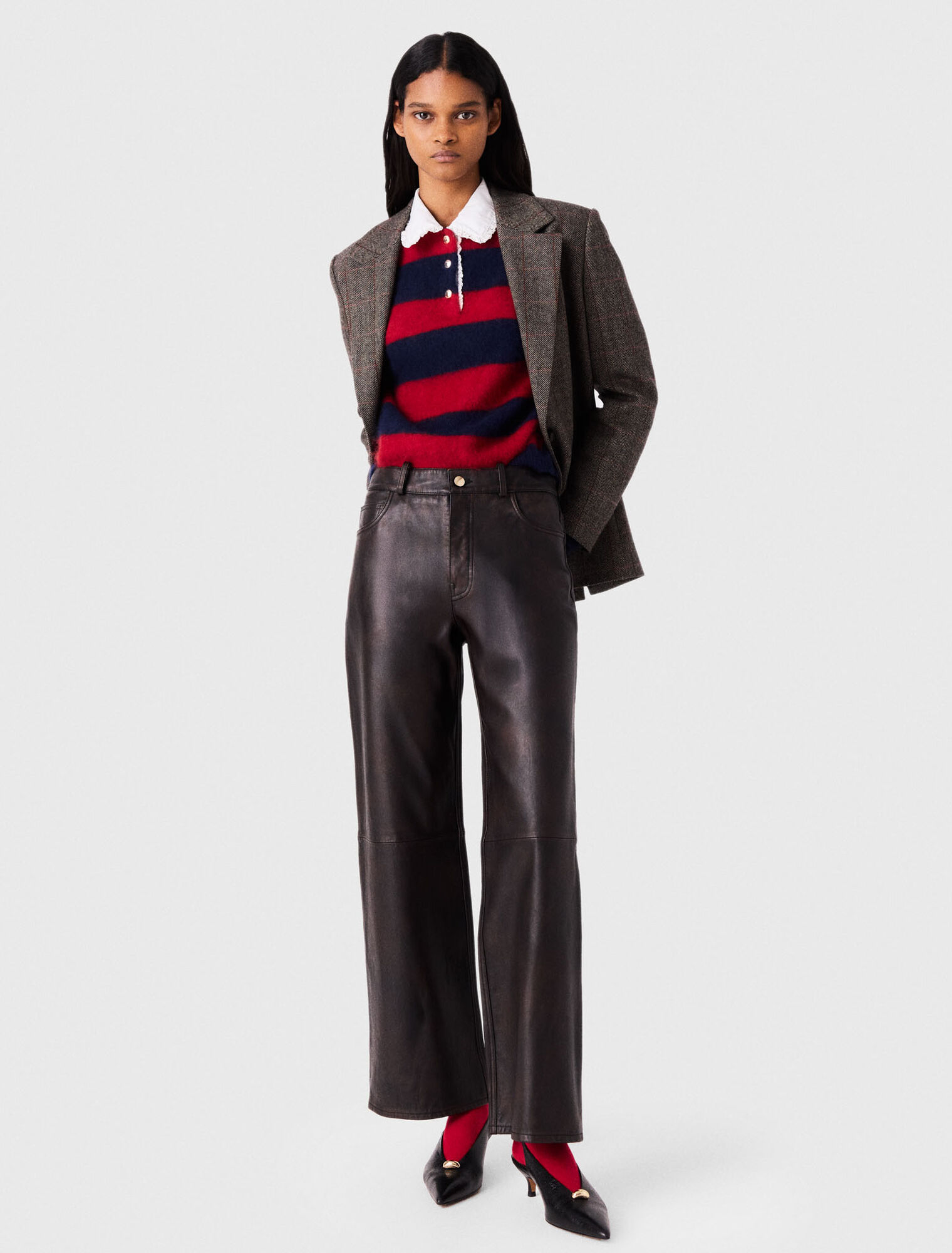 Pantal&oacute;n de cuero