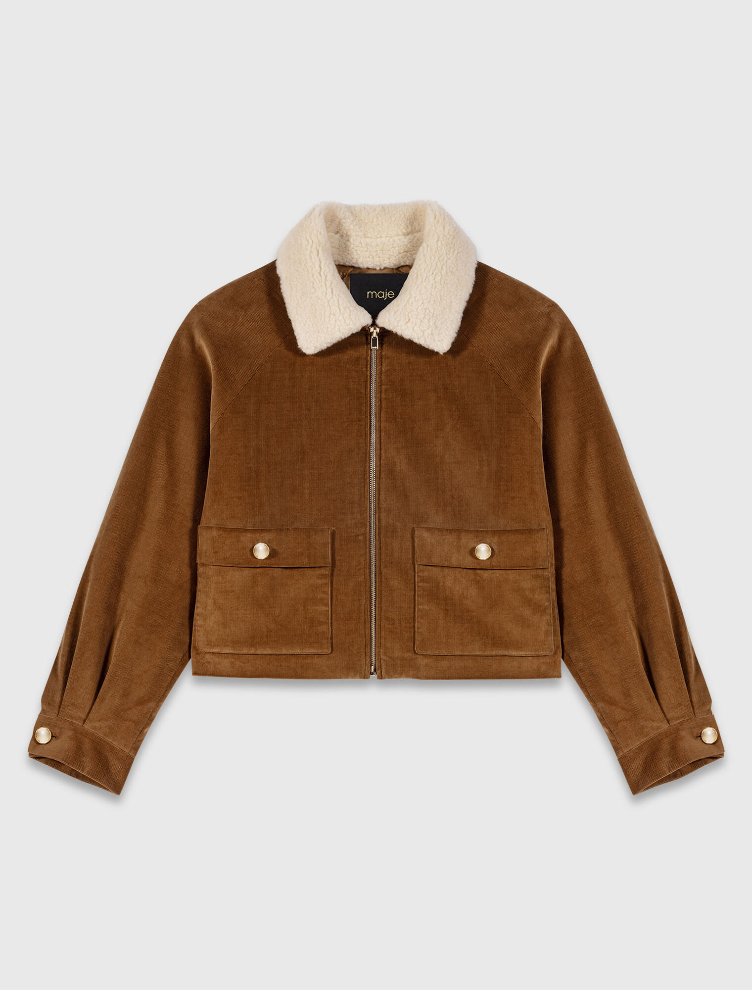 Chaqueta corta de pana