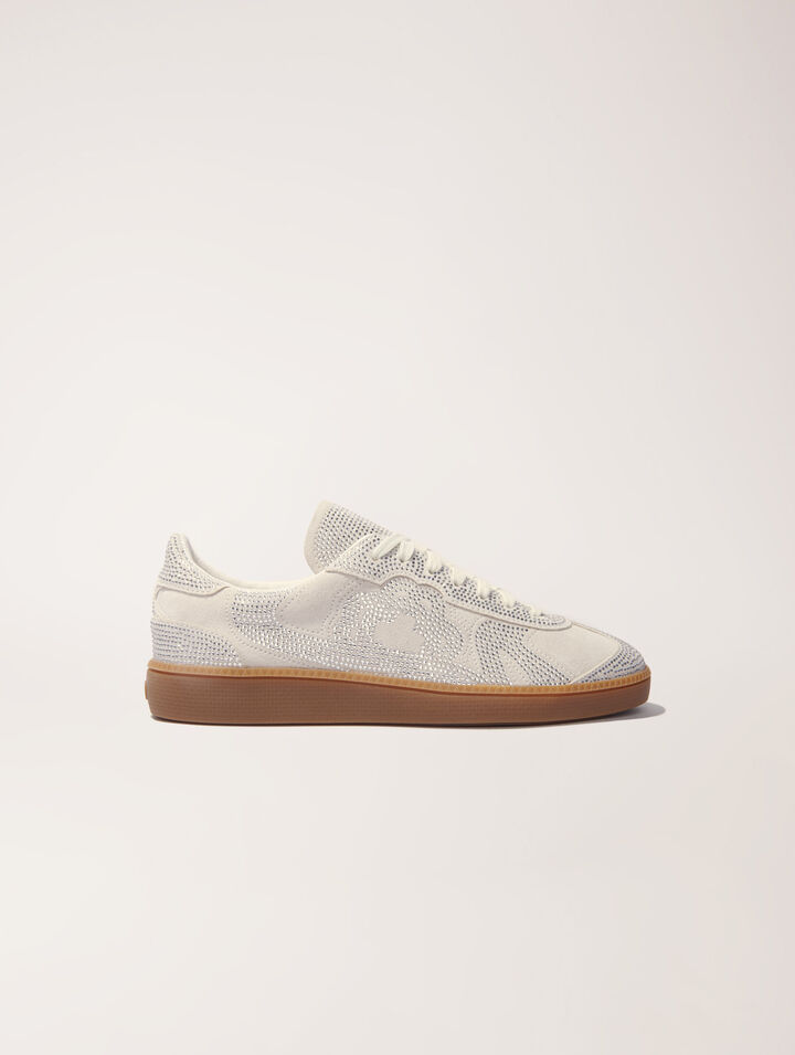 Zapatillas casual de estrás