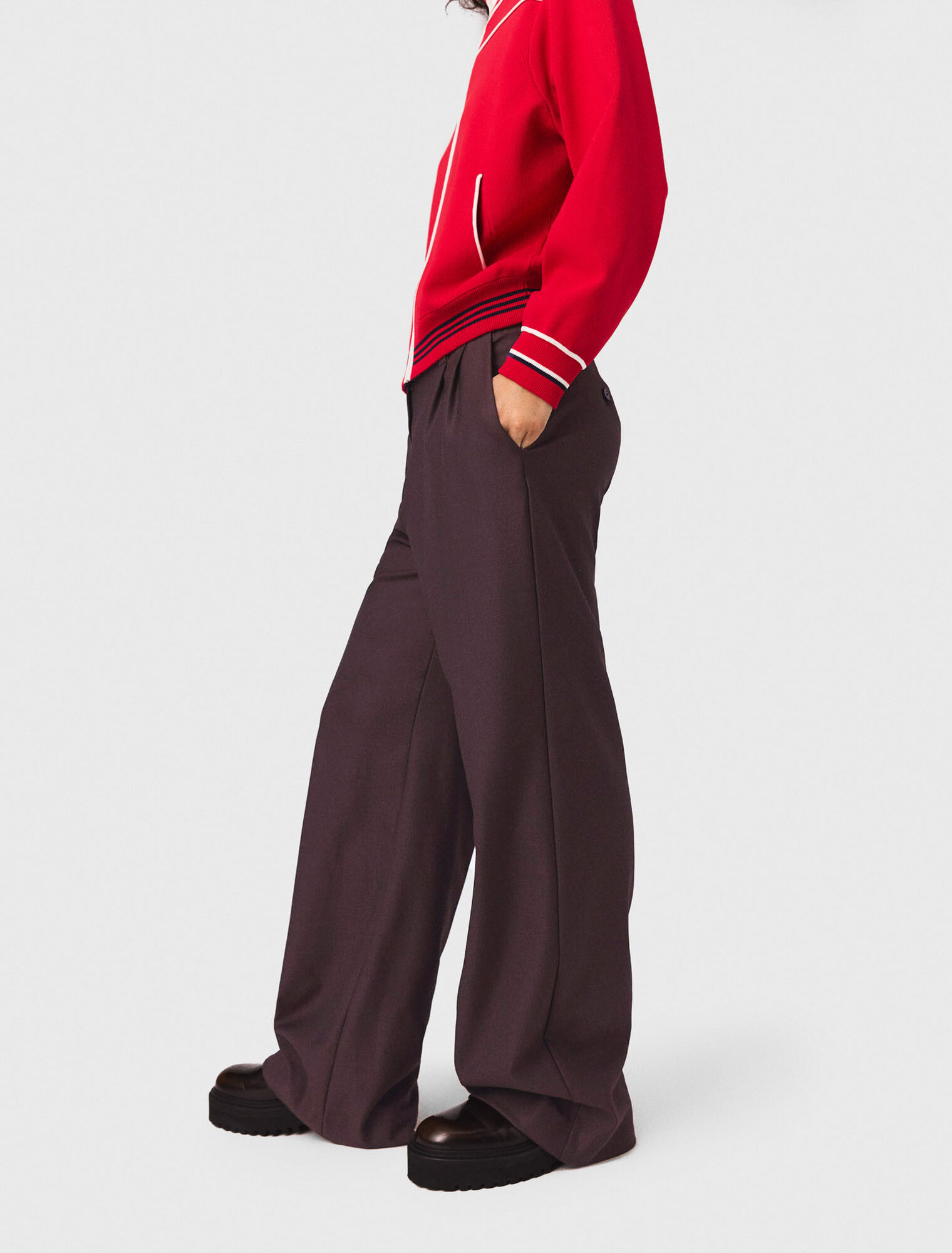 Pantalón sastre ancho