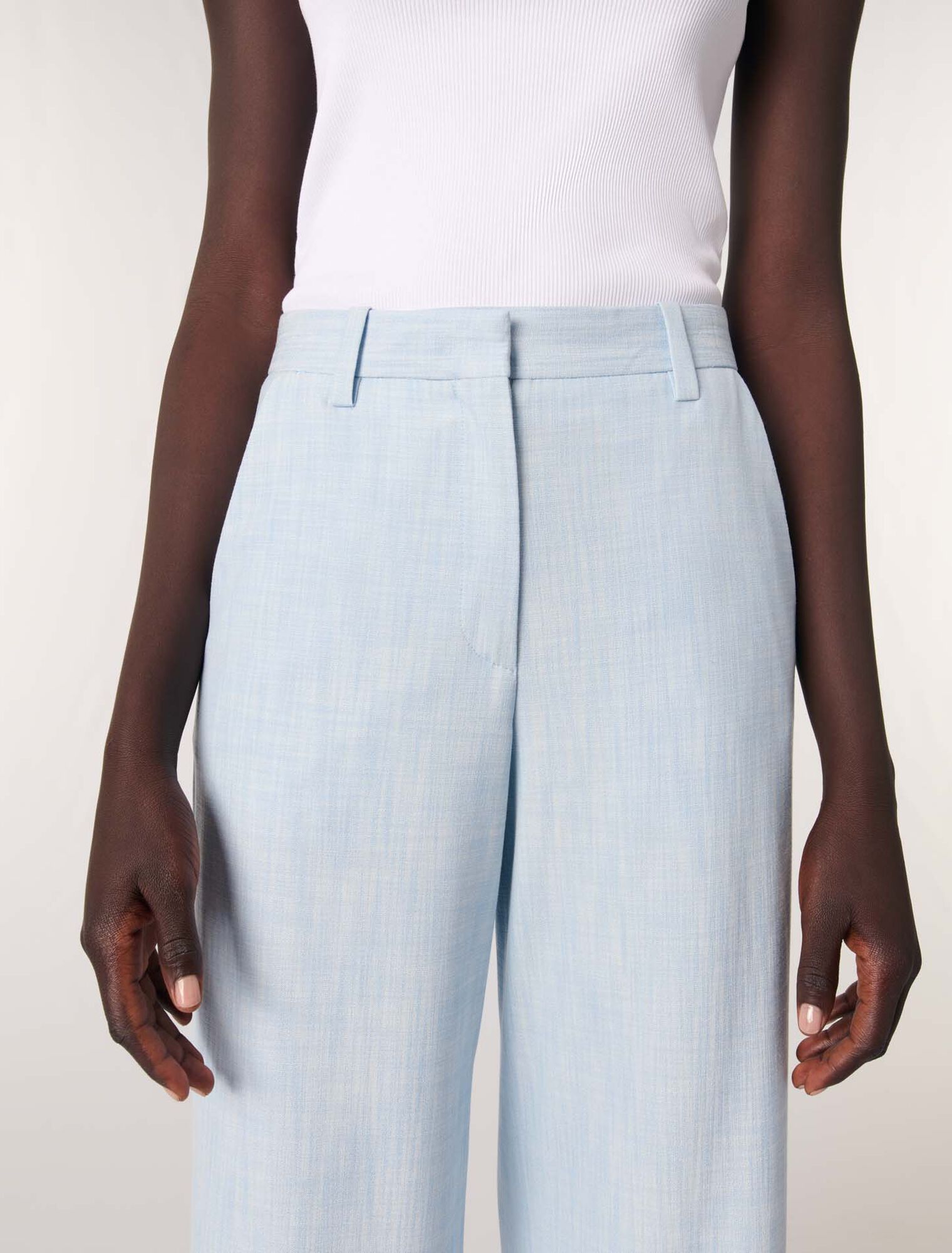 Pantalón sastre ancho