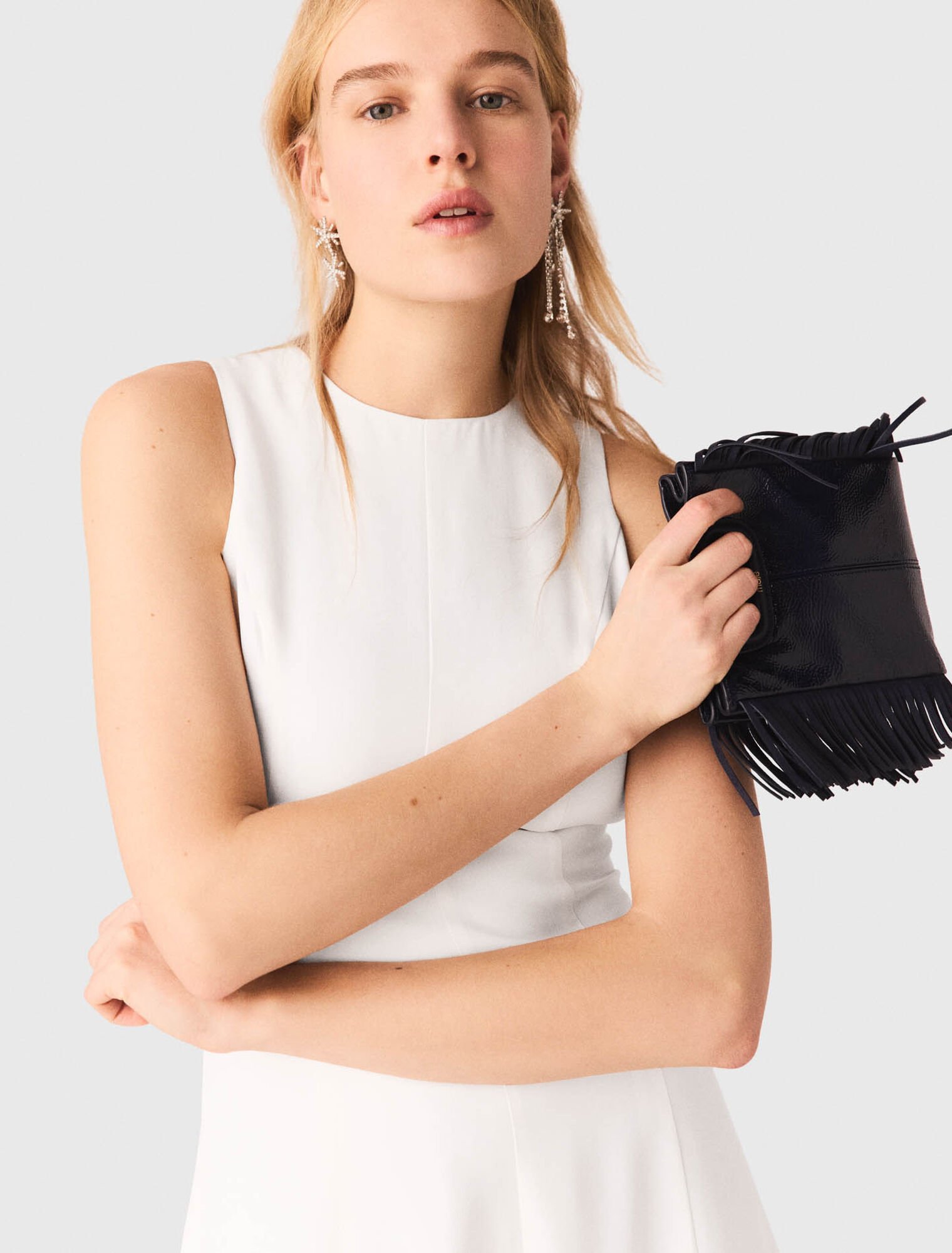 Vestido midi espalda descubierta