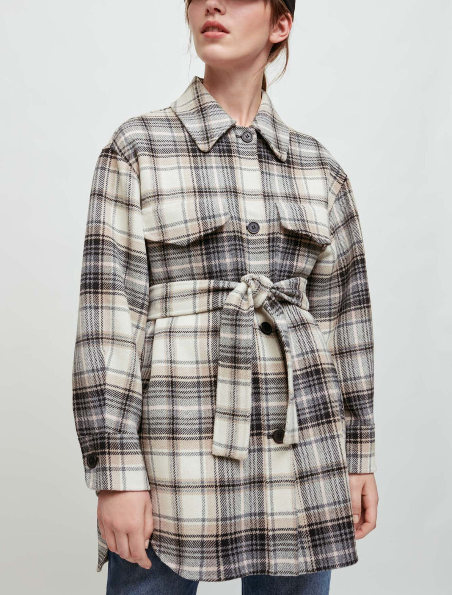 Sobrecamisa de cuadros