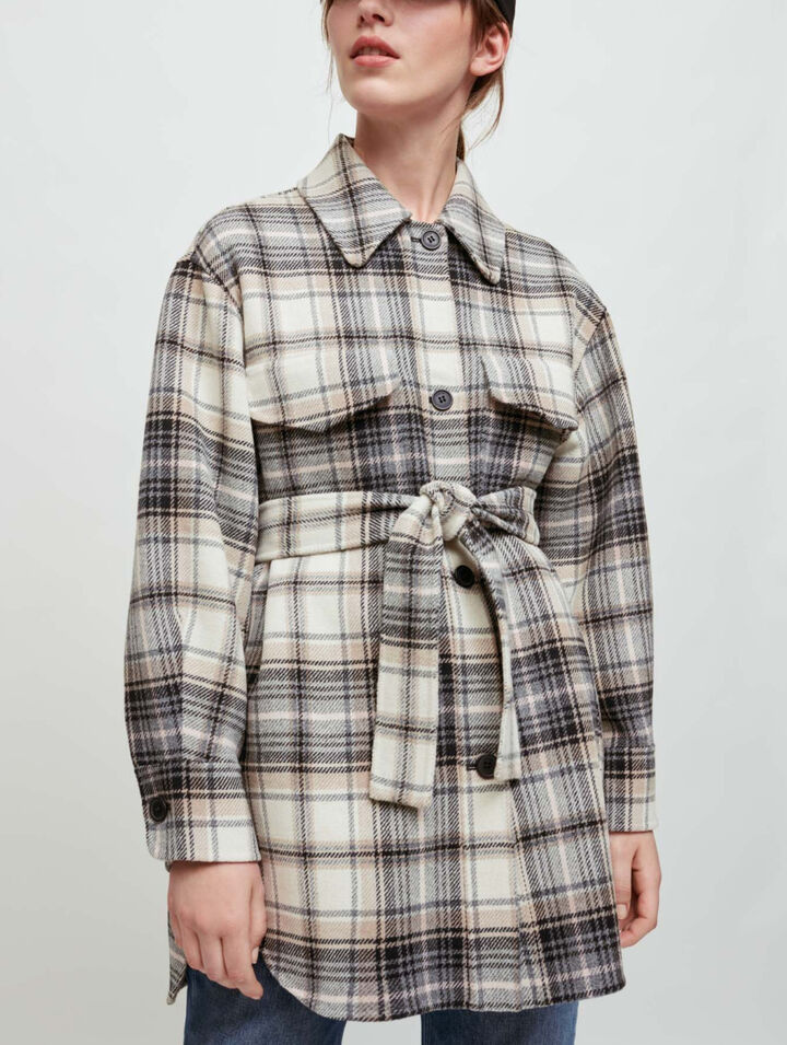 Sobrecamisa de cuadros