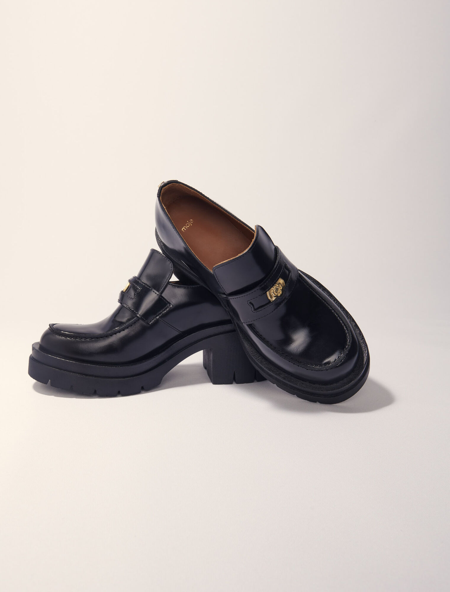 Mocasines de tacón