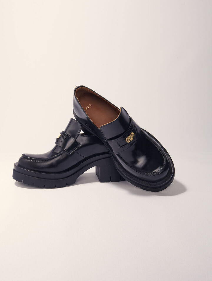 Mocasines de tacón